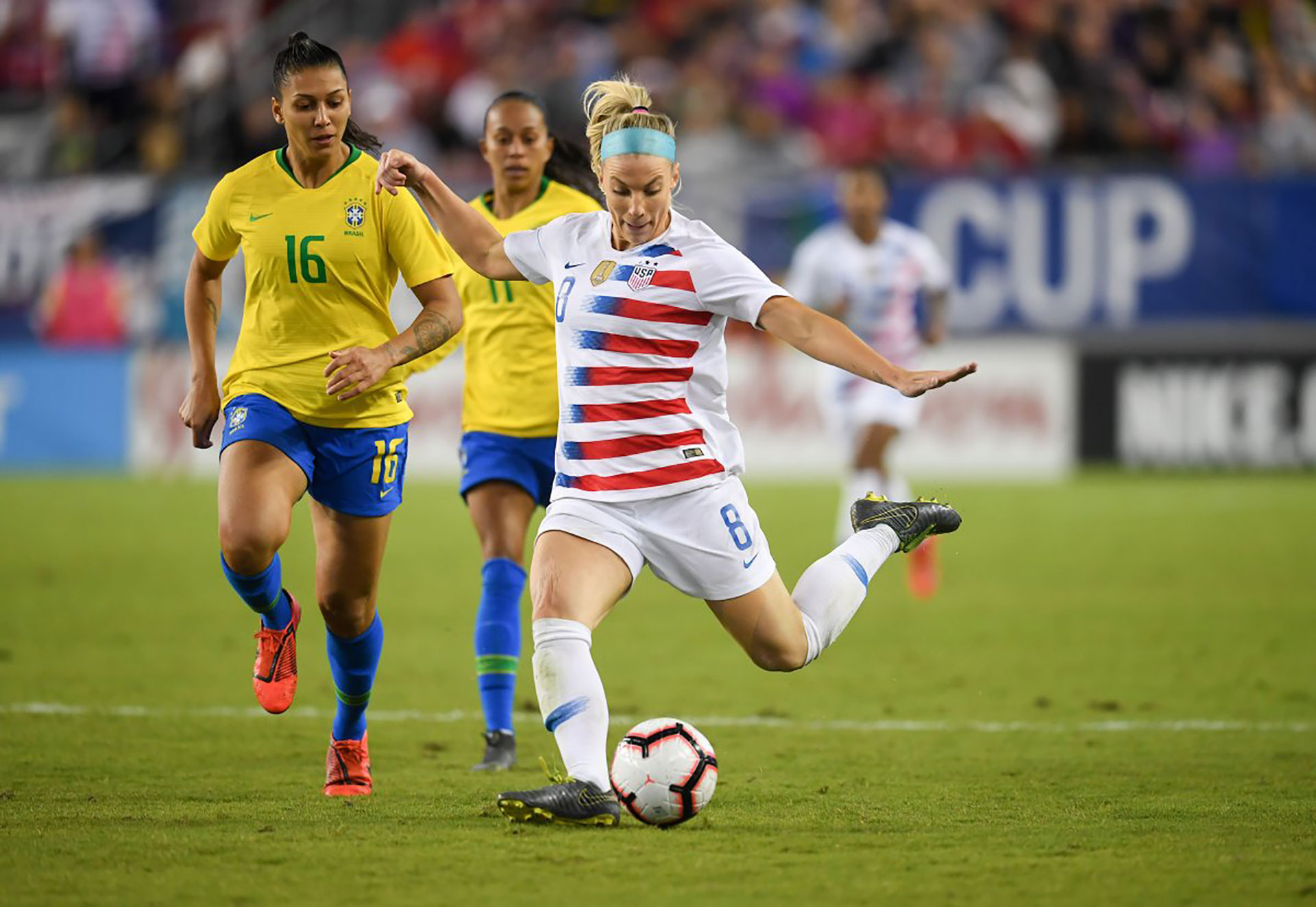 Las estadounidenses defenderán su título en el Mundial de Francia 2019 (@USWNT)