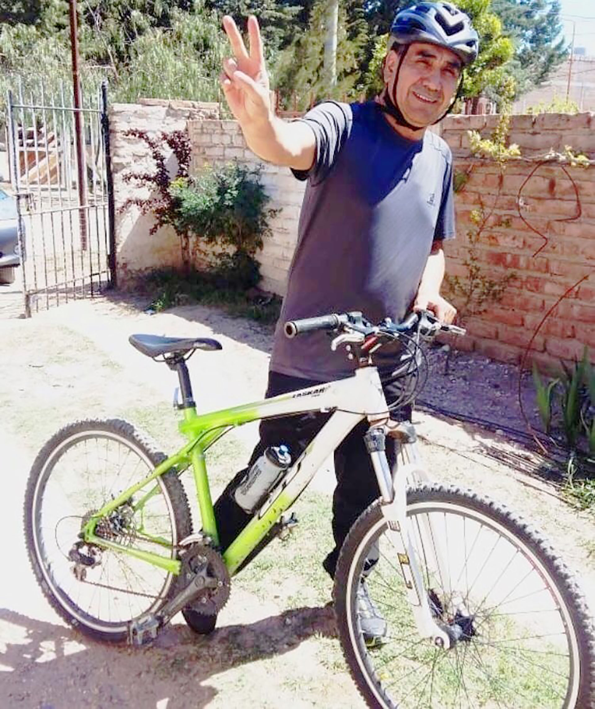 Rioseco pedalea al menos una hora todos los días y el domingo no será la excepción