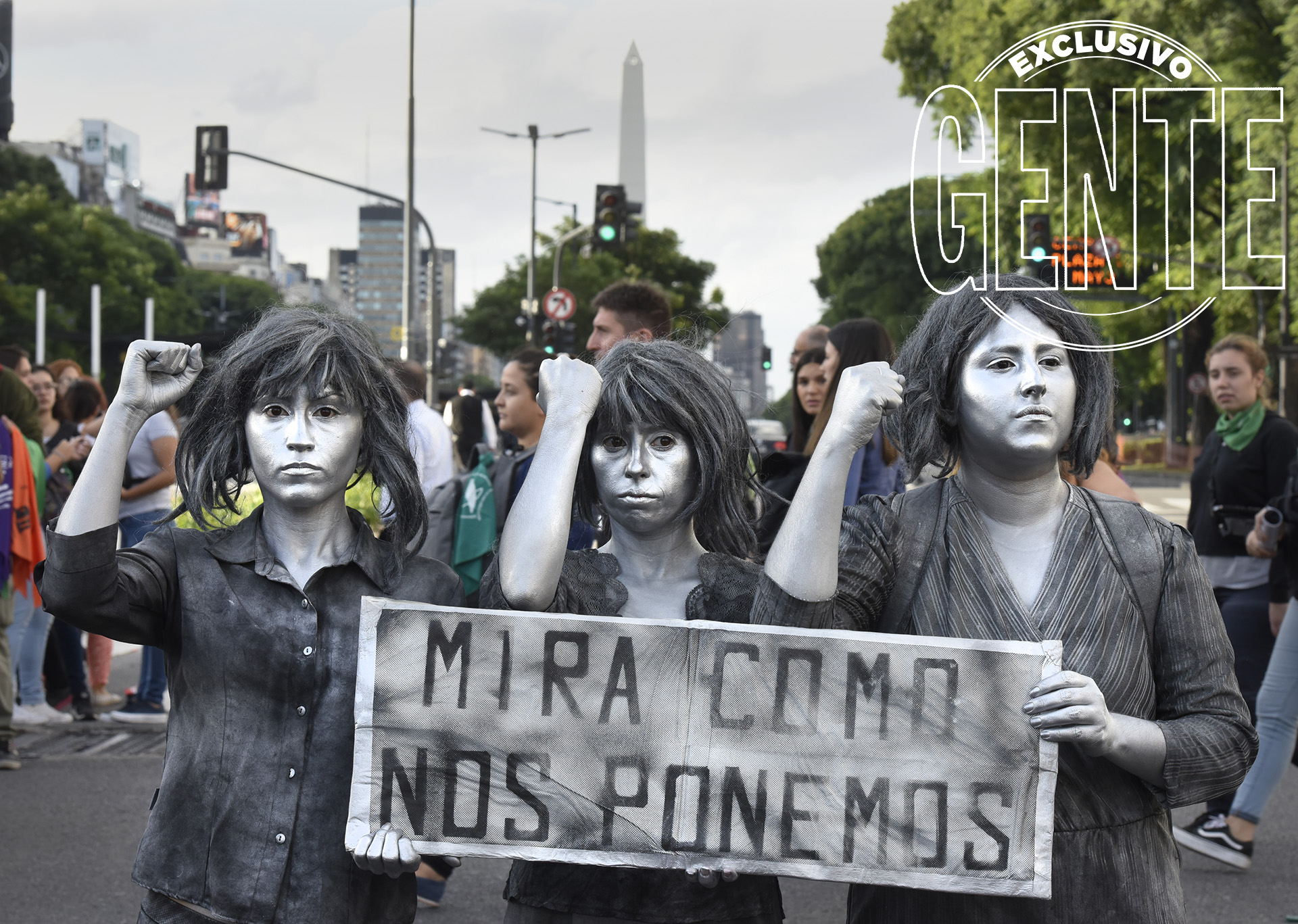 La inventiva performática en nombre del reclamo #mirácómonosponemos.