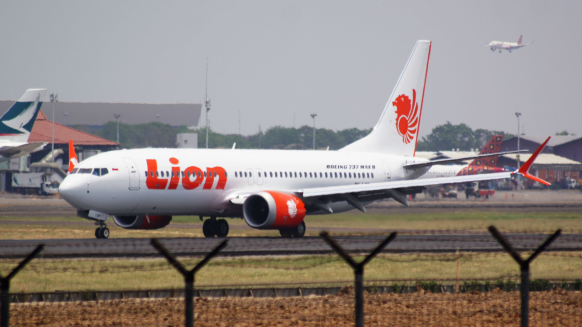 Un Boeing 737 MAX 8 de Lion Air, como el que se estrelló en octubre (Wikipedia)