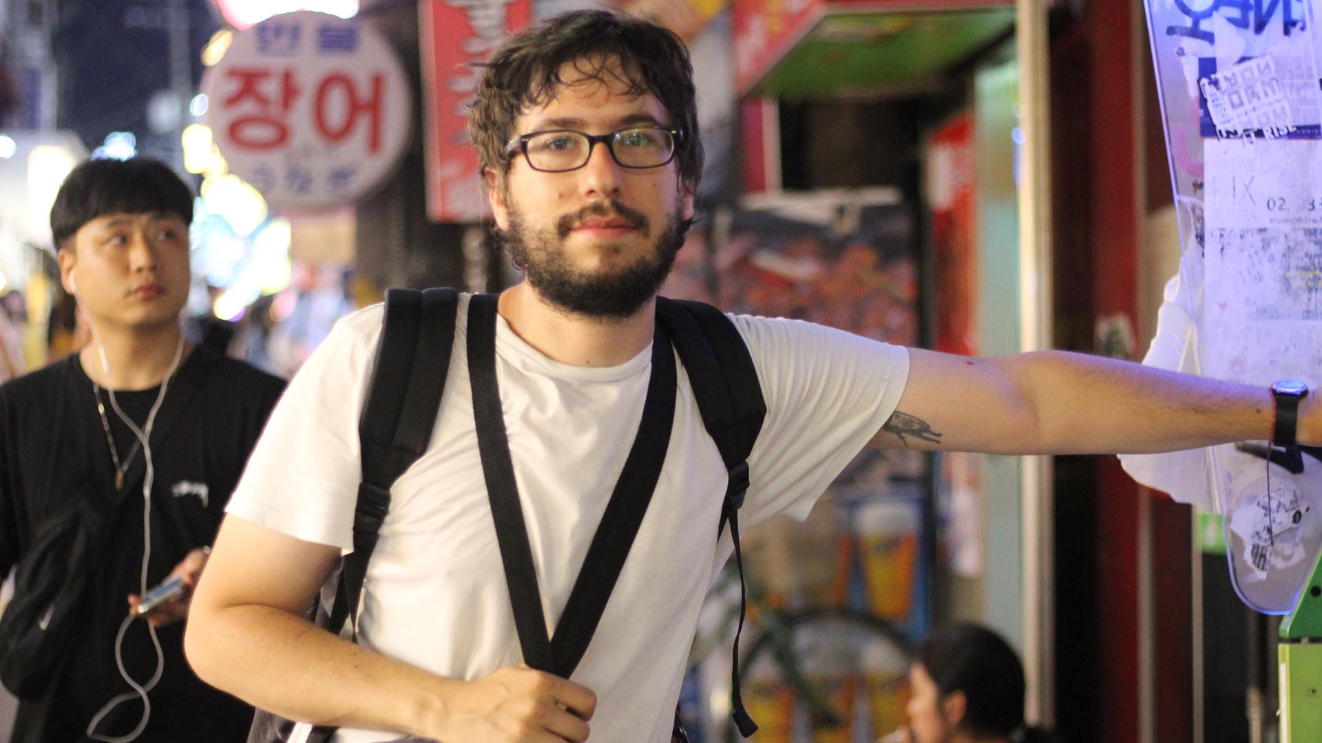 Javier Sinay en Itaeown, Seúl