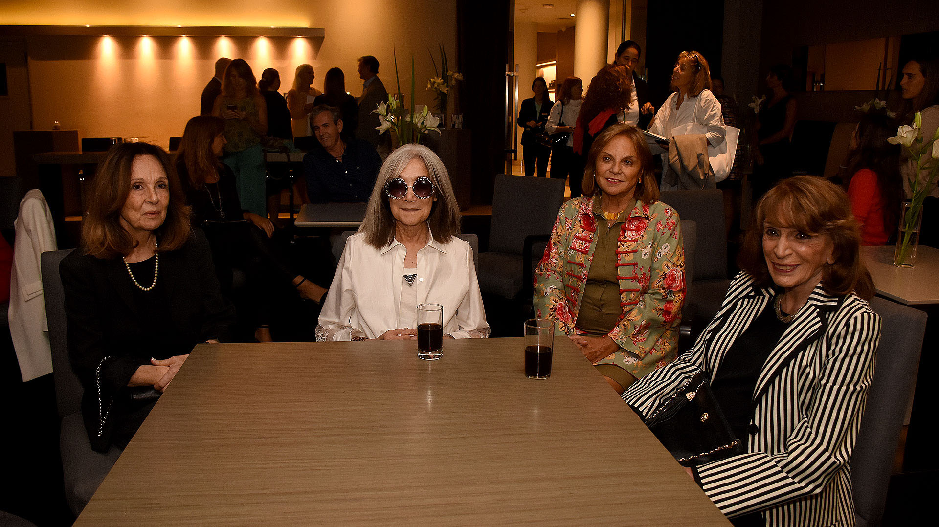 Lucía Uriburu, María Kodama, Eugenia Rossi y Magdalena Ruiz Guiñazú