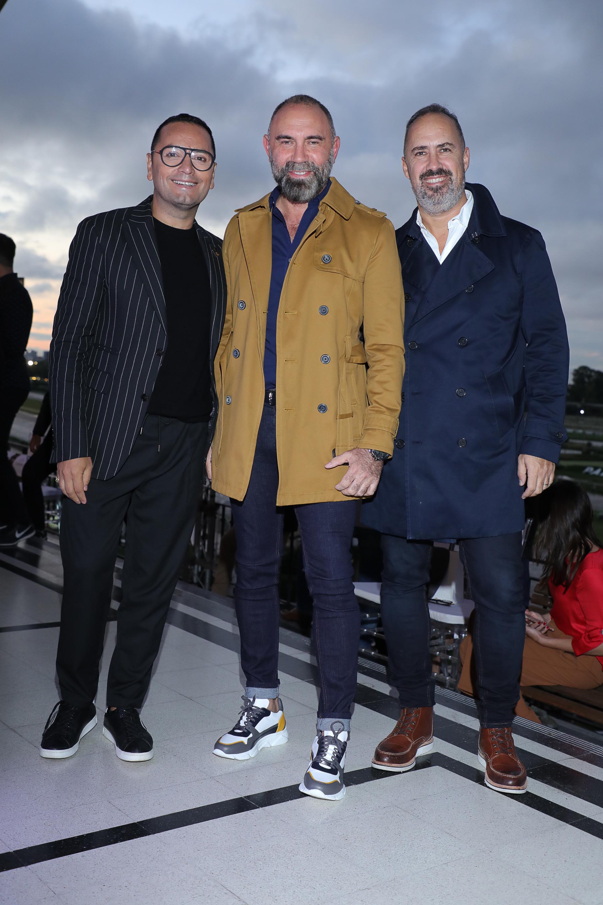 Fabián Medina Flores, Gabriel Lage y Charly Ronco