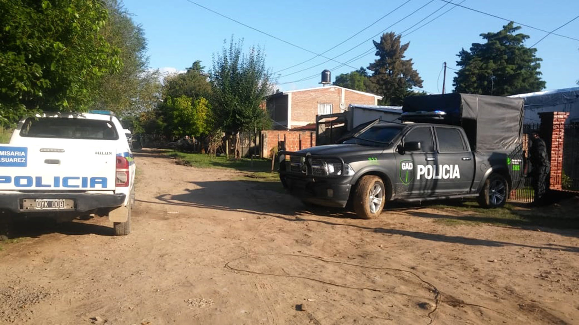 El barrio San Antonio en la tarde de los disturbios