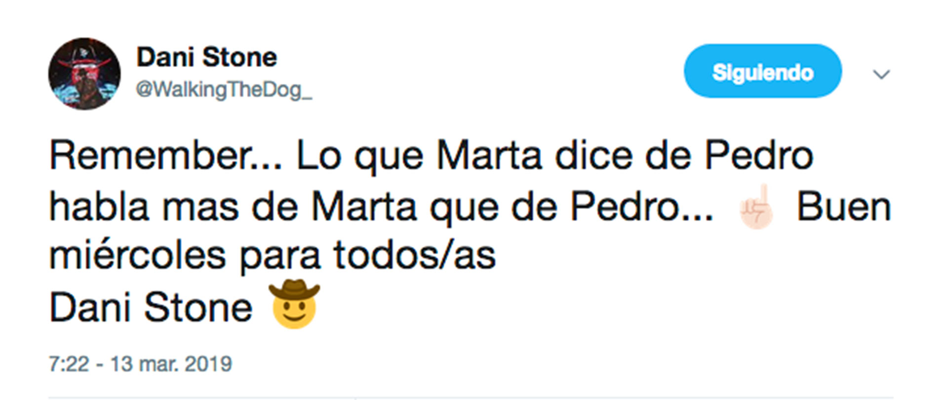 La respuesta de Daniel Osvaldo
