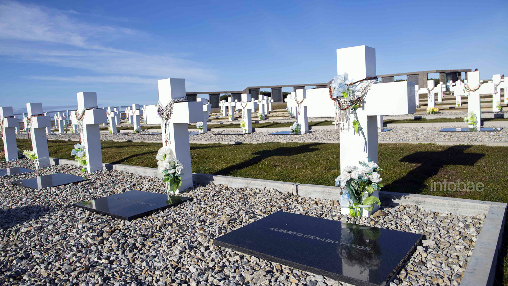 Cementerio de Darwin, islas Malvinas (Lihueel Althabe)