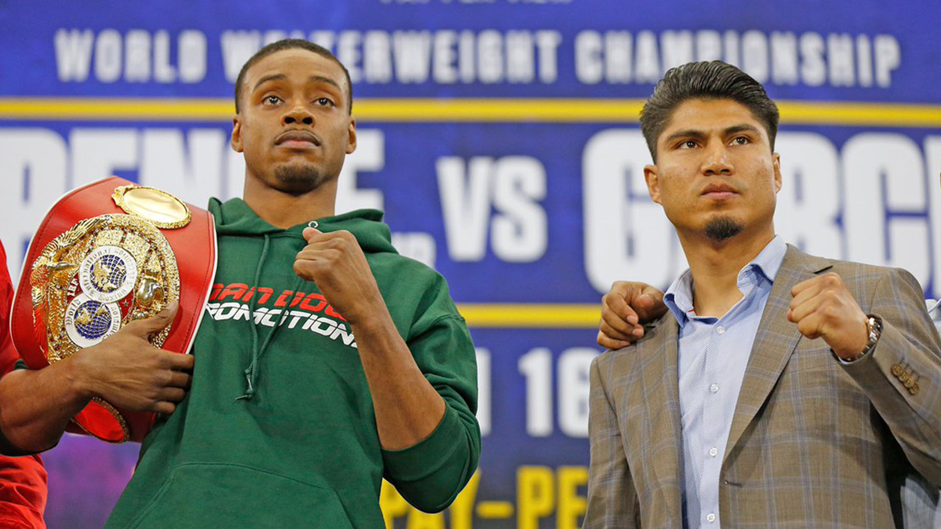 Tanto Spence Jr. como Mikey García llegan a este combate invictos (@GarciaBoxing)