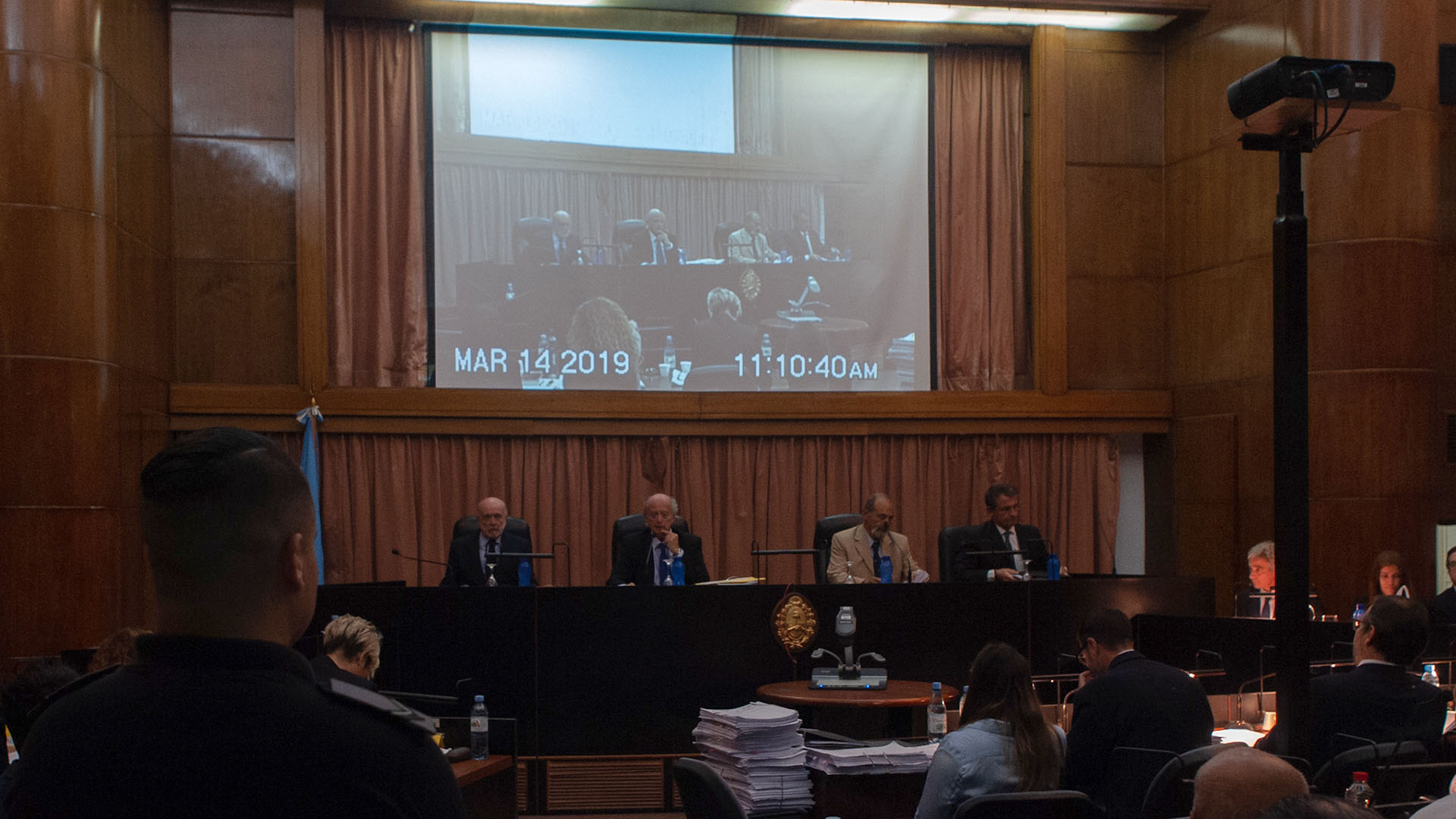 El tribunal que juzga a Minnicelli