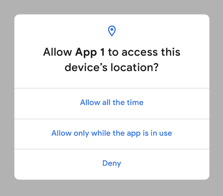 Se suma un nuevo ajuste para decidir en qué momento pueden las apps tener acceso a la ubicación del usuario.