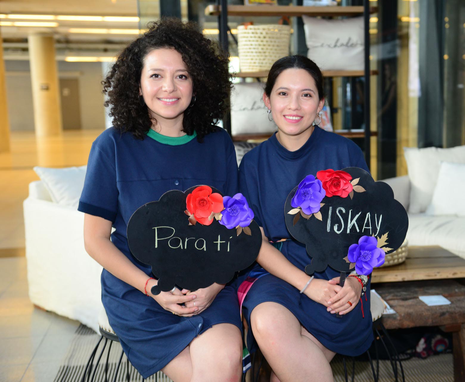 Tania Catacora y Susana Coba Gómez, diseñadoras de Iskay.