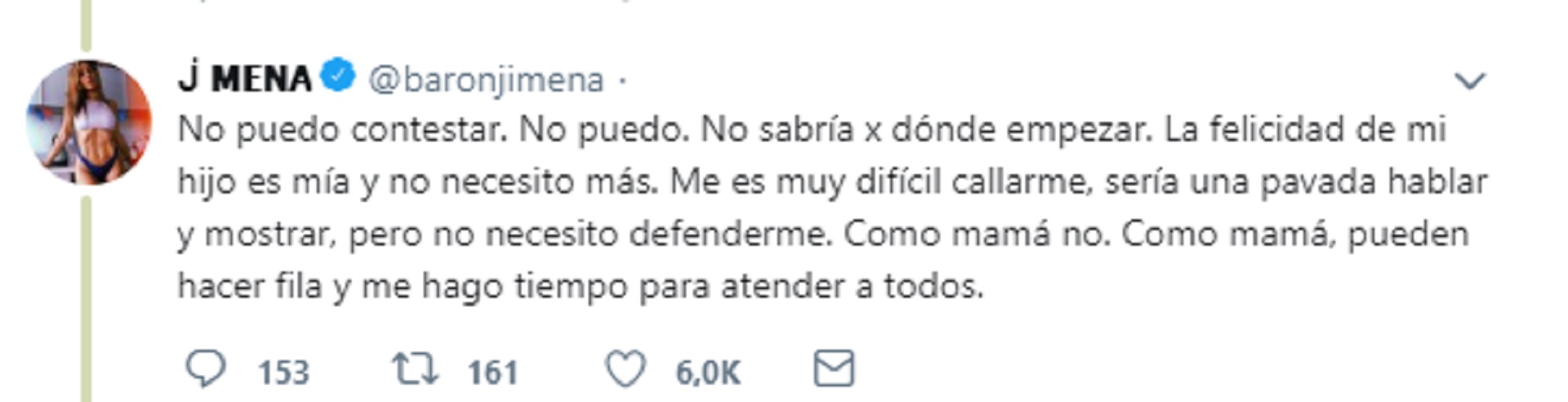 Las palabras de Jimena Barón ante la publicación de Daniel Osvaldo
