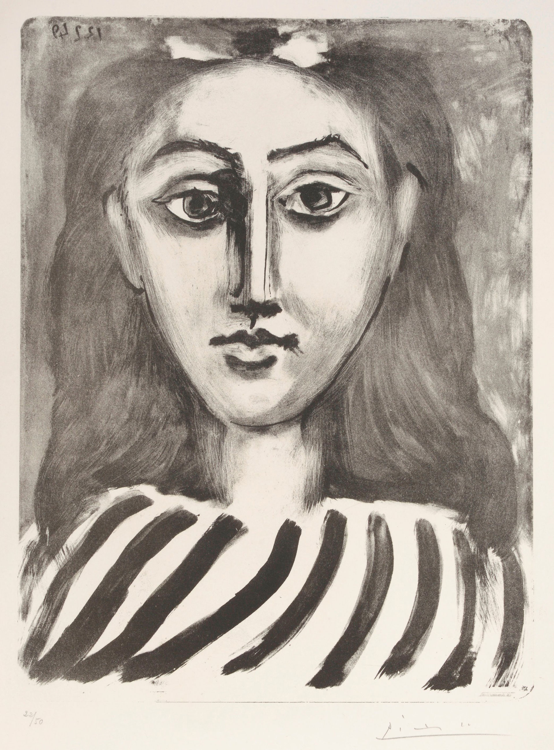 “Cabeza de joven”, de Picasso