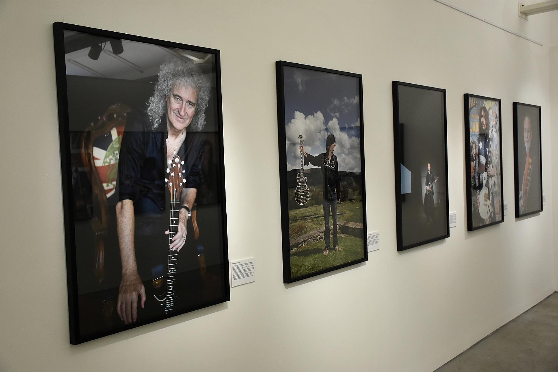 Brian May (Queen) y John Squire (The Stone Roses), entre otros (Nicolás Stulberg)