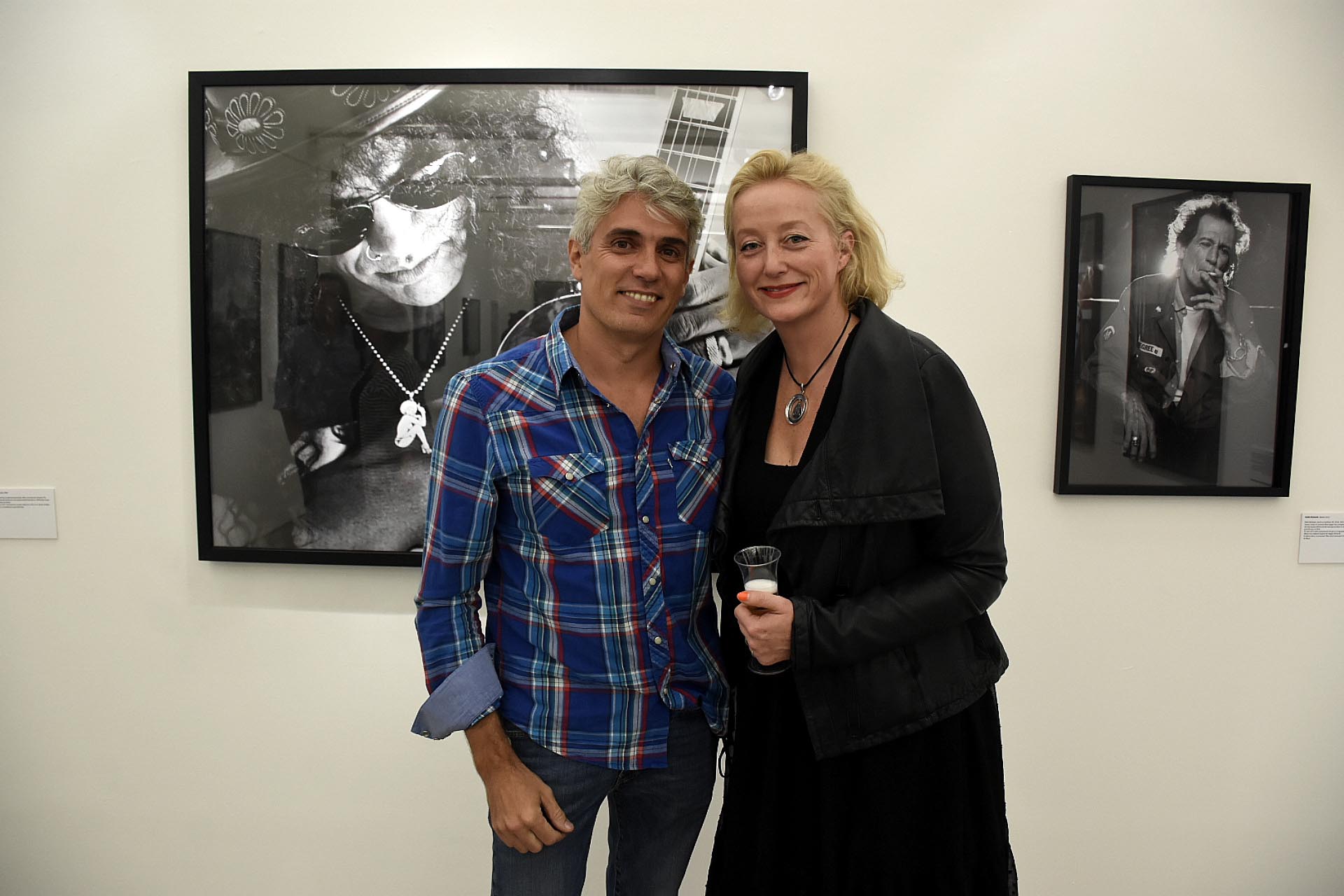 Junto a el artesano Carlos Daniel Pallarols