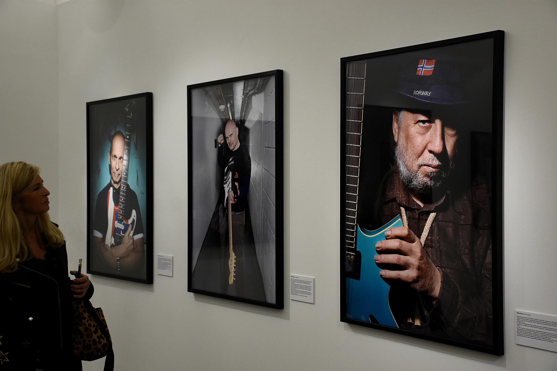 Wayne Kramer (MC5), Billy Corgan (Smashing Pumpkins) y Peter Green (Fleetwood Mac) (Nicolás Stulberg)