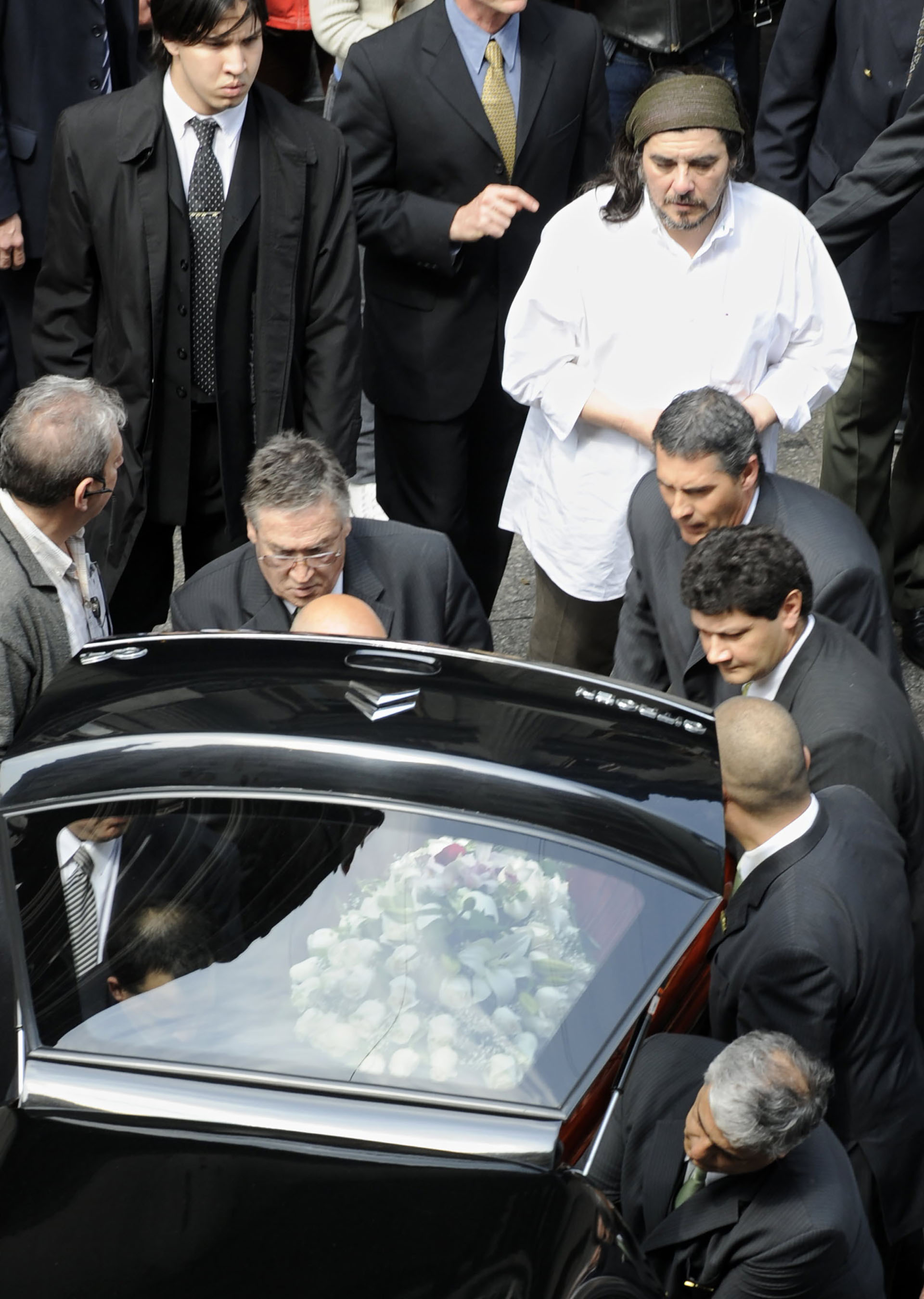 El 4 de octubre de 2009, murió Mercedes Sosa. Sus restos fueron velados en el Congreso de La Nación (NA)