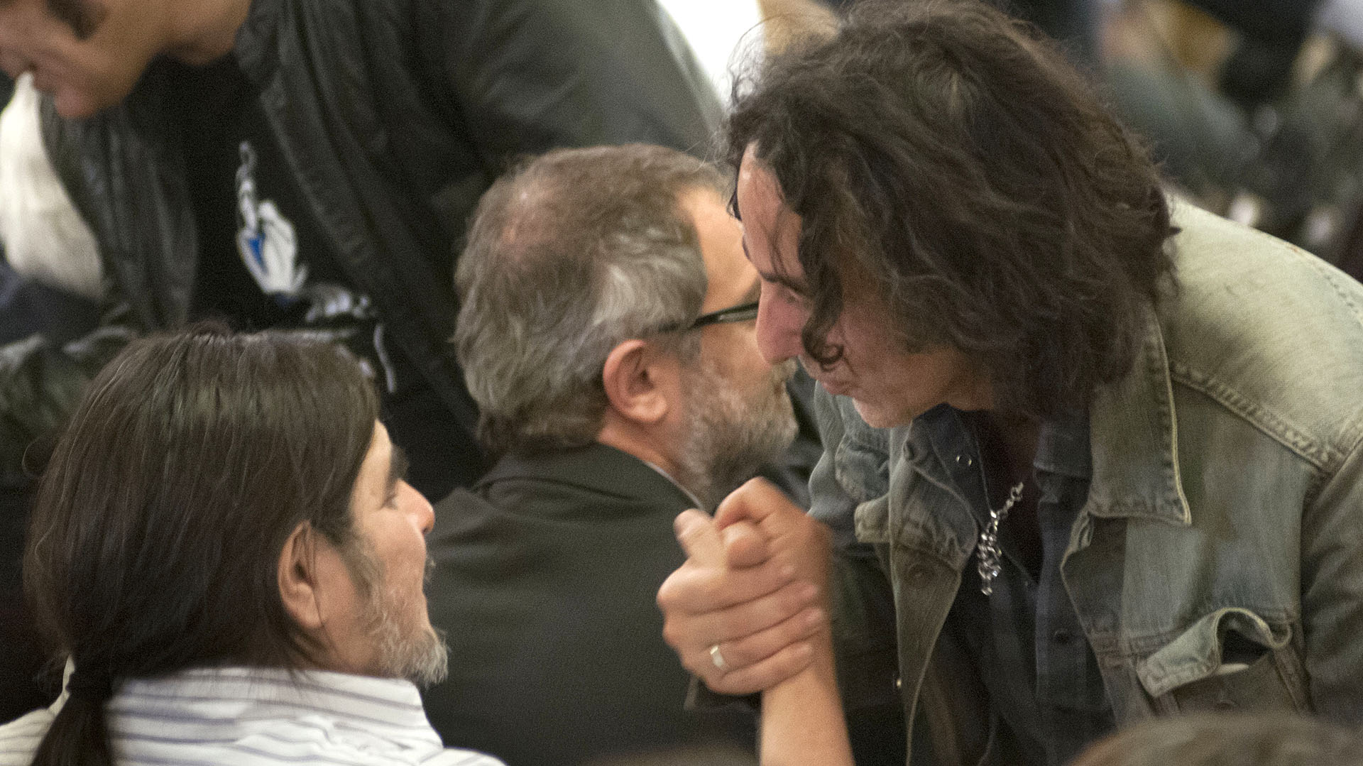 Fabián con Javier Calamaro (NA)