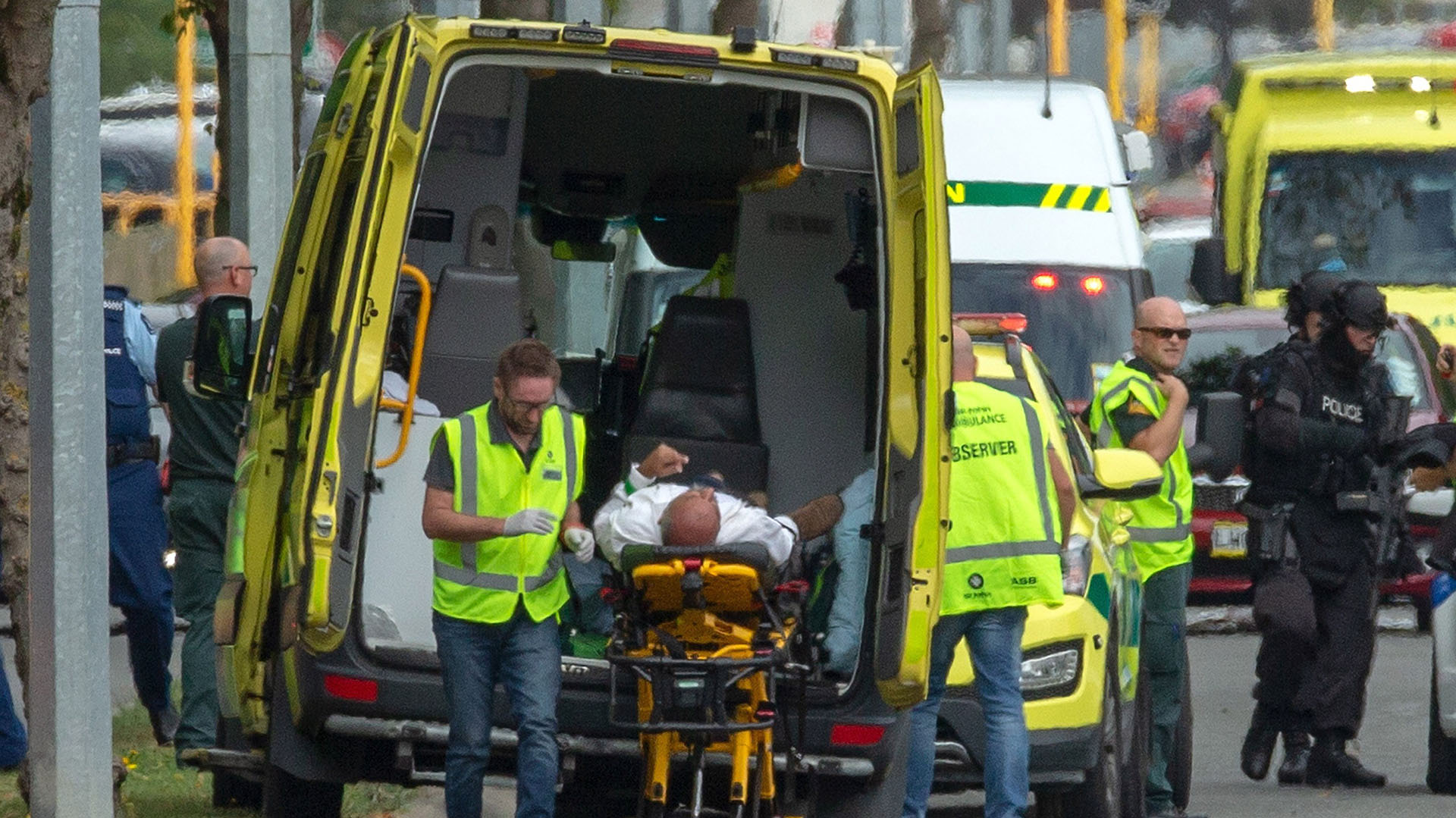Un hombre armado asesinó a 49 personas en dos mezquitas de Nueva Zelanda este 15 de marzo de 2019 (EFE/ Martin Hunter)