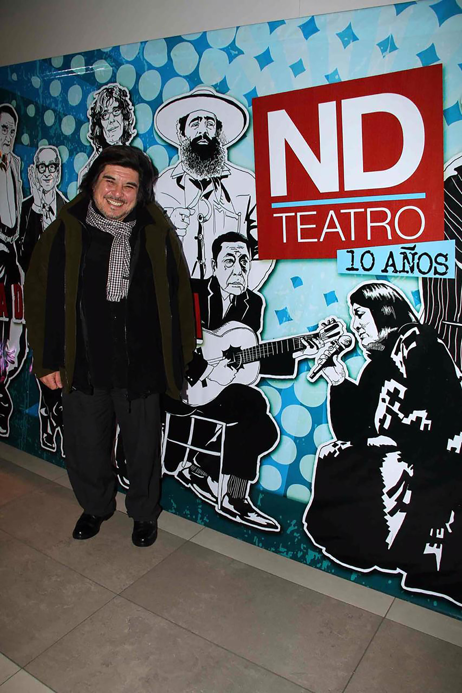 En 2012, el productor musical participó de un tributo que le realizaron a su madre en el ND Ateneo (Verónica Guerman / Teleshow)
