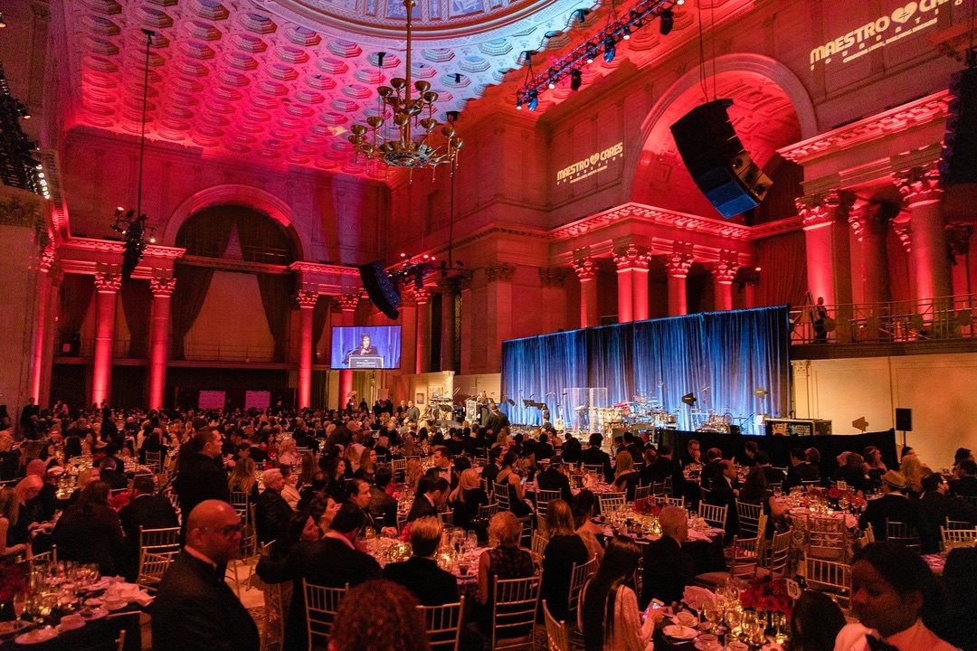 La premiación se llevó a cabo en Nueva York (Foto: Facebook/MaestroCaresFoundation)