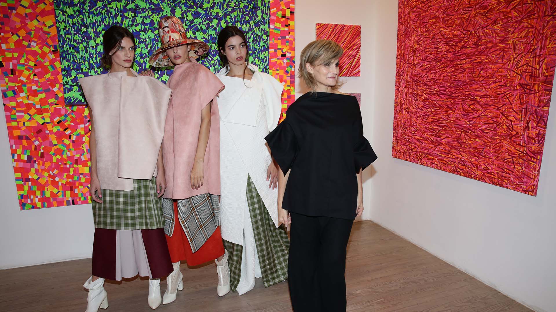 La prestigiosa diseñadora volvió a Designers luego de 3 años fuera de las pasarelas (Ines Garcia Baltar)