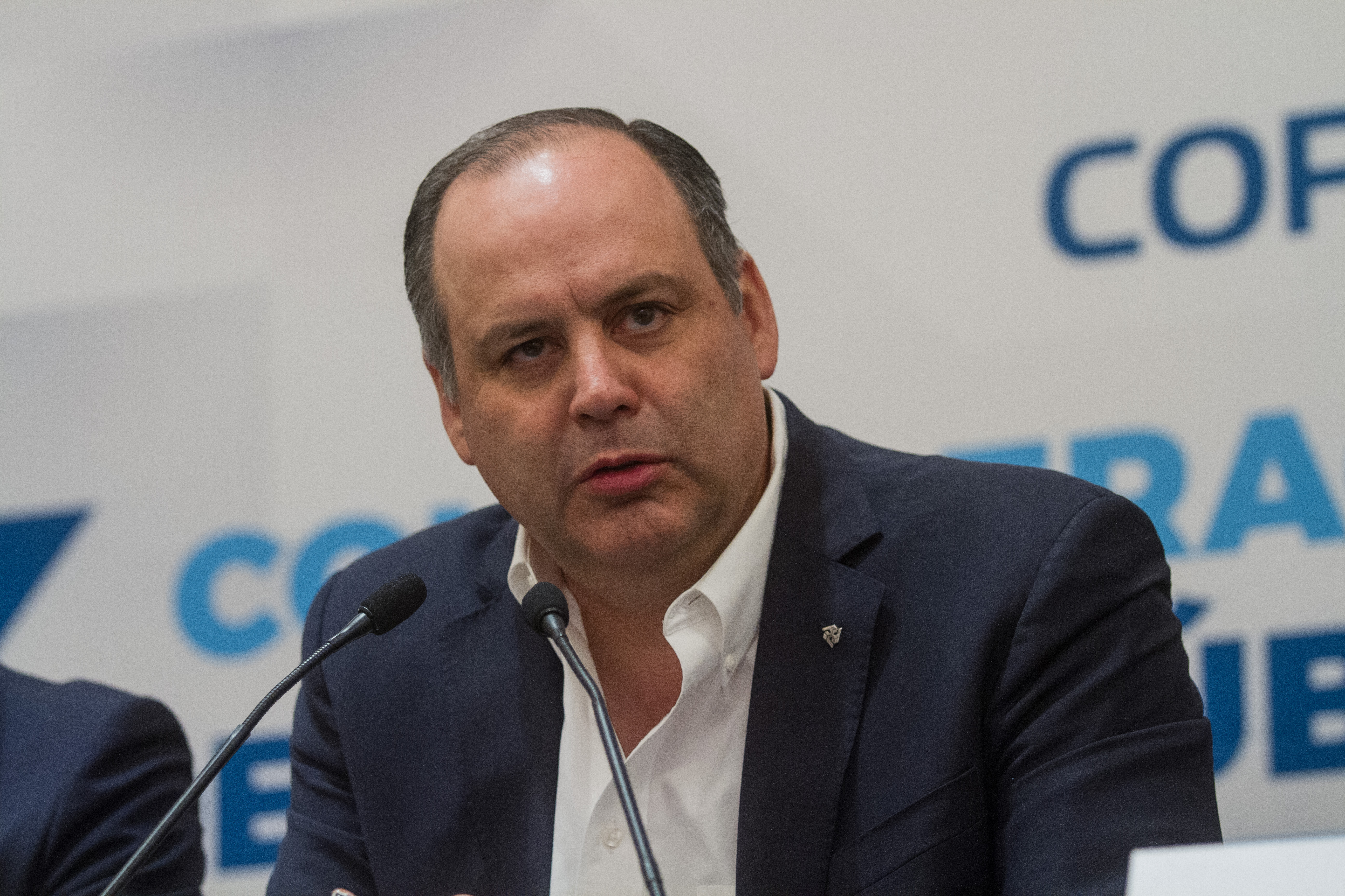 Gustavo de Hoyos, presidente de la Coparmex (Foto: Cuartoscuro)