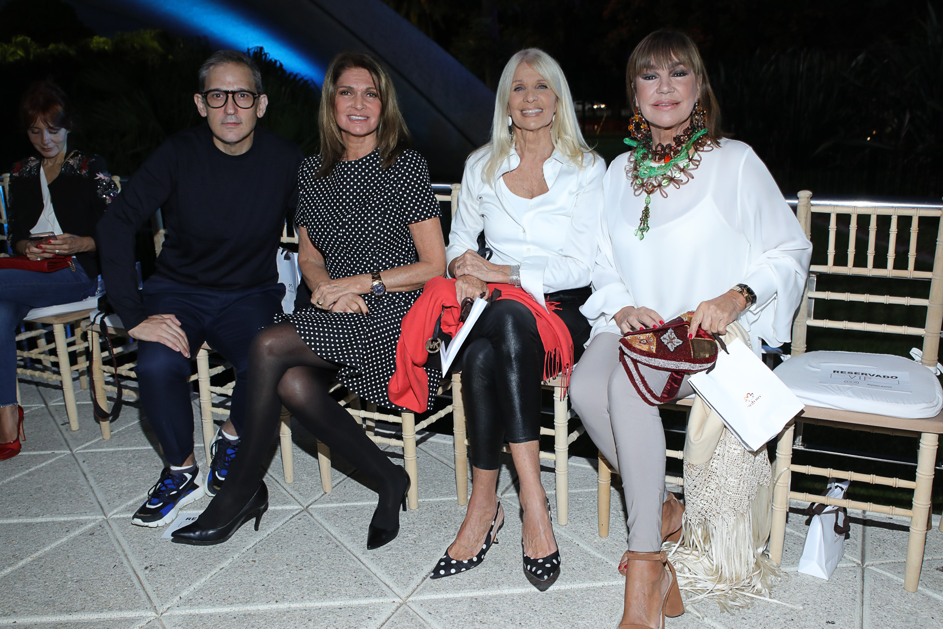 Adrian Brown, Teresa Calandra, Evelyn Scheidl y Mora Furtado