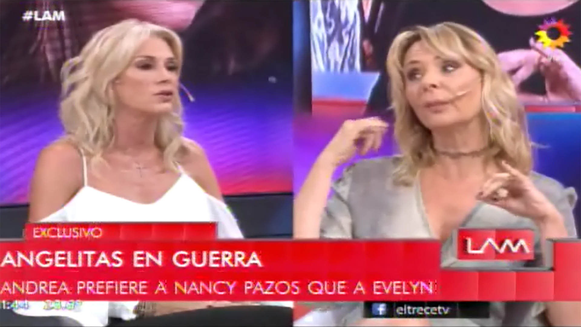 Fuerte pelea entre Yanina Latorre y Evelyn Von Brocke