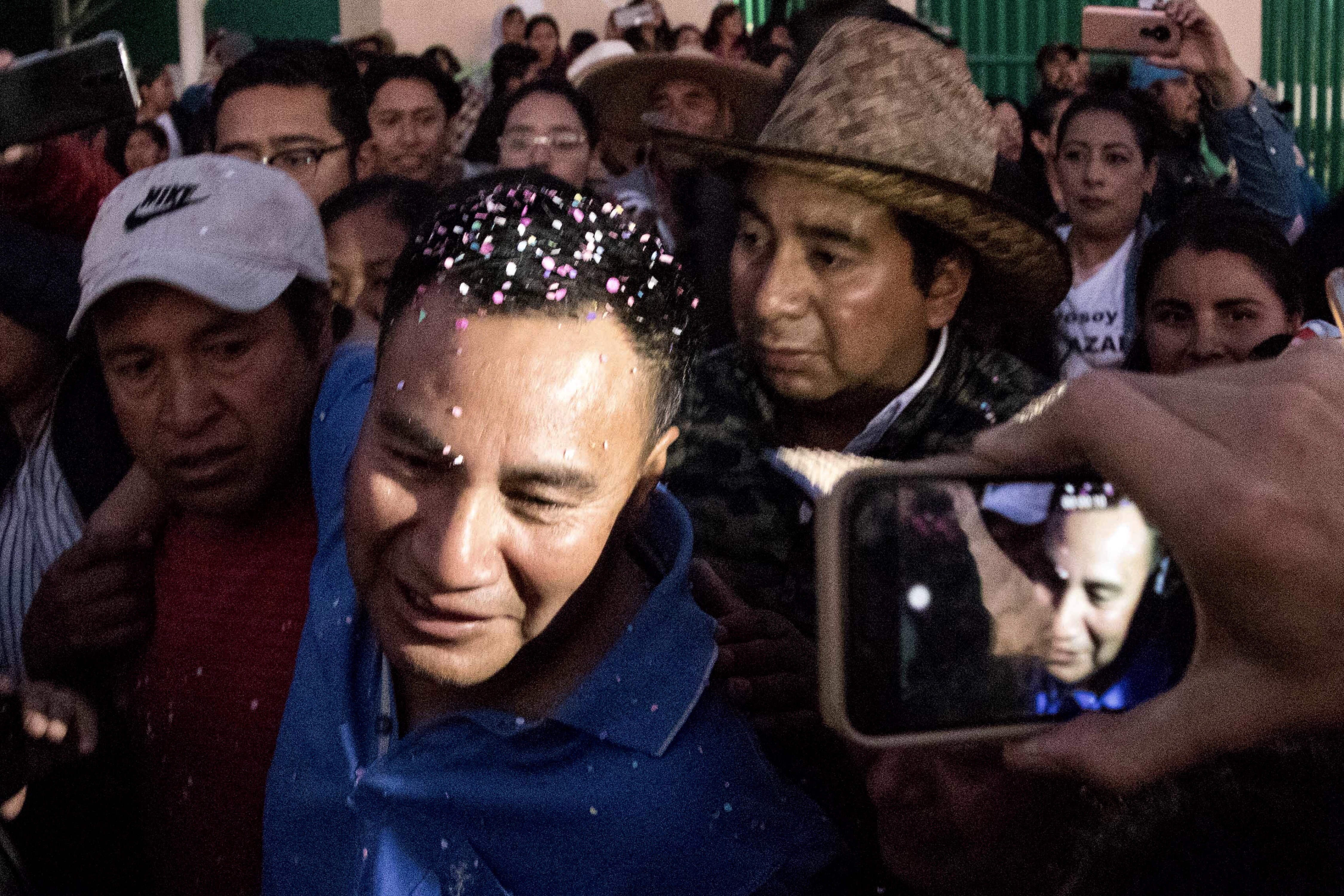 Lorenzo apoyó a otros líderes de la resistencia, mientras que Marco era uno de los soportes de Teófilo Pérez (FOTO: CUARTOSCURO)