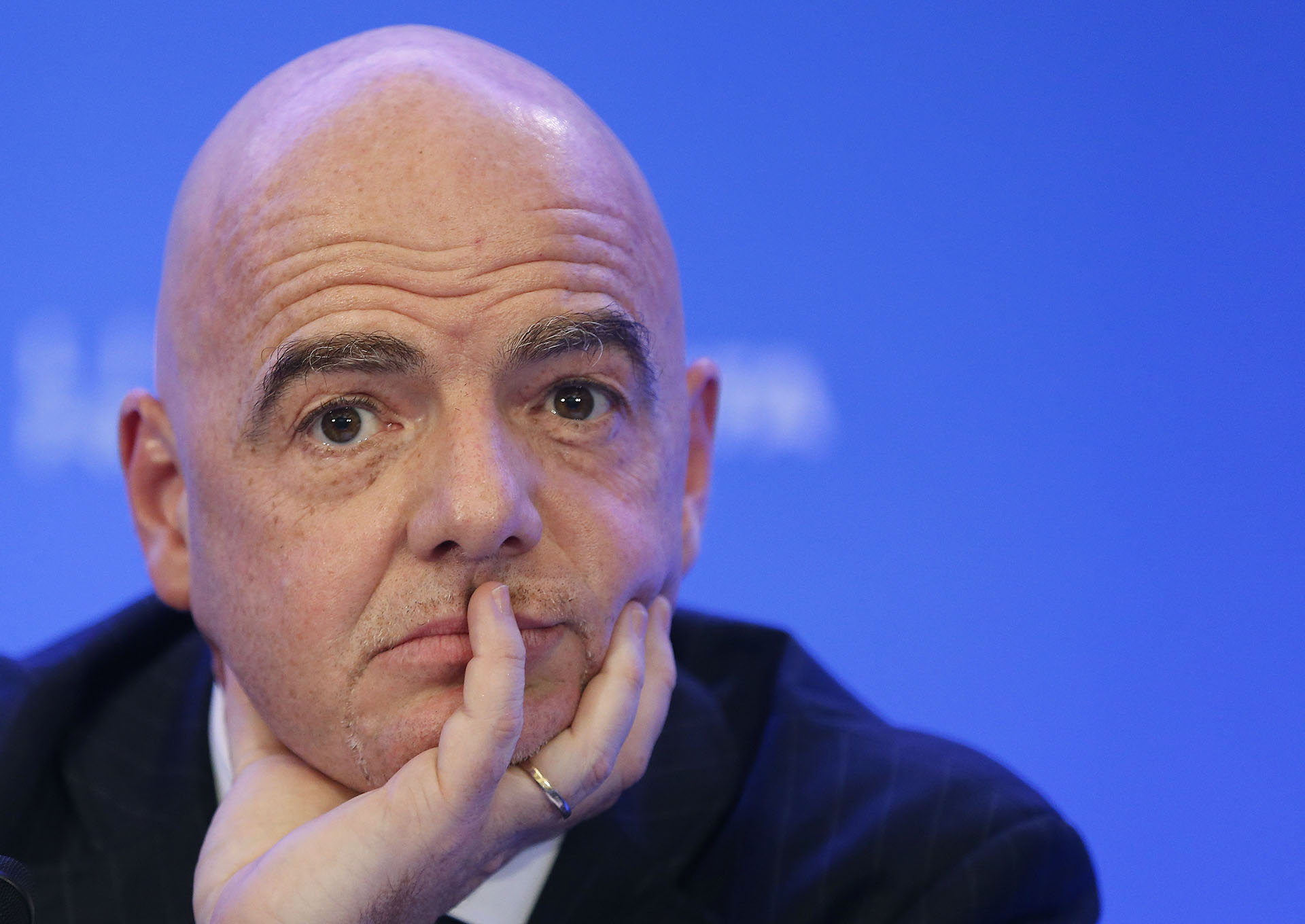 Gianni Infantino. (AFP)