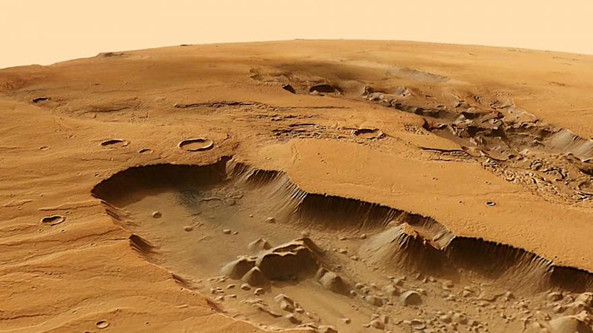 Distintas observaciones satelitales y con robots lograron comprobar la aridez del planeta rojo