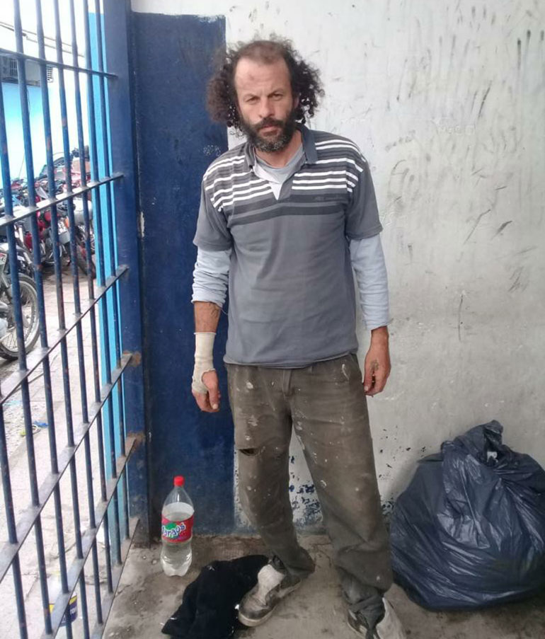 El hombre quedó detenido en una comisaría de Morón, a disposición de la Justicia