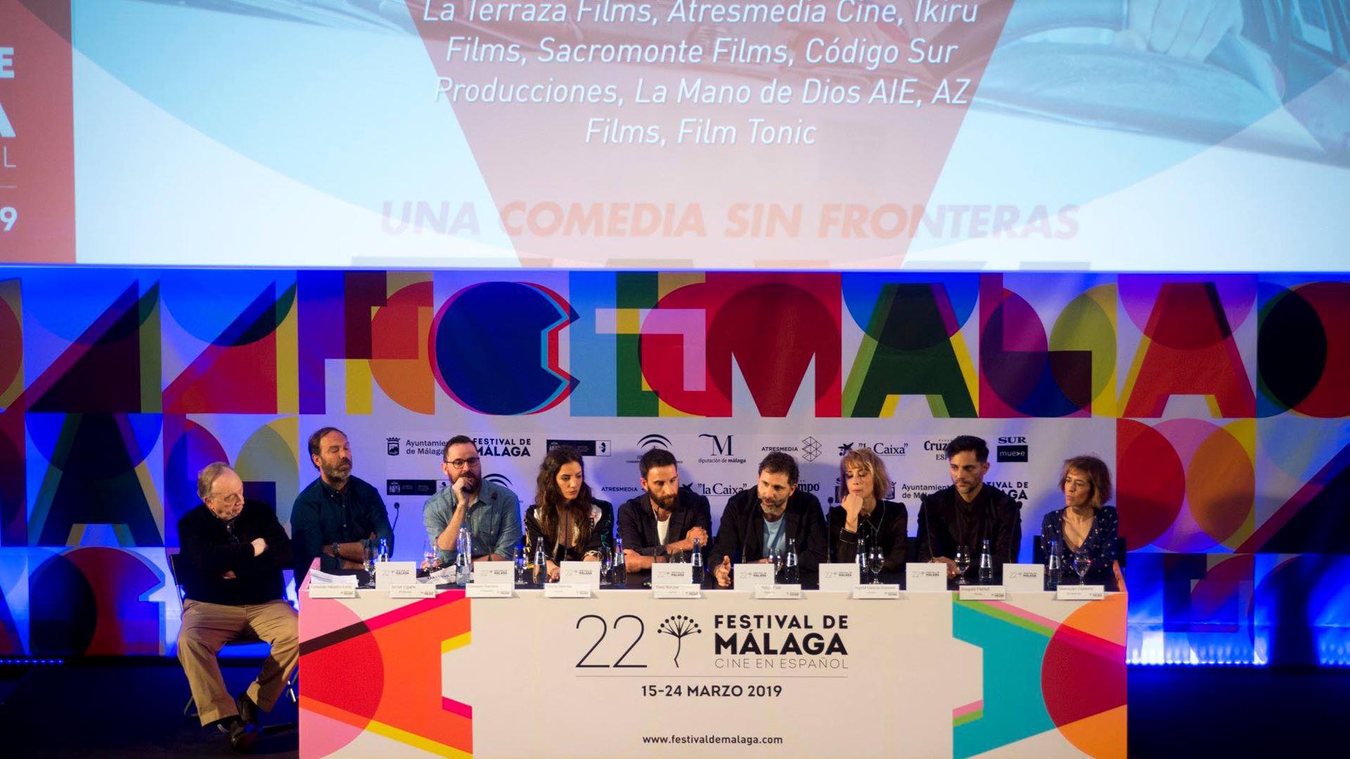 Elenco de “Taxi a Gibraltar” (Foto: Ana Belén Fernández)