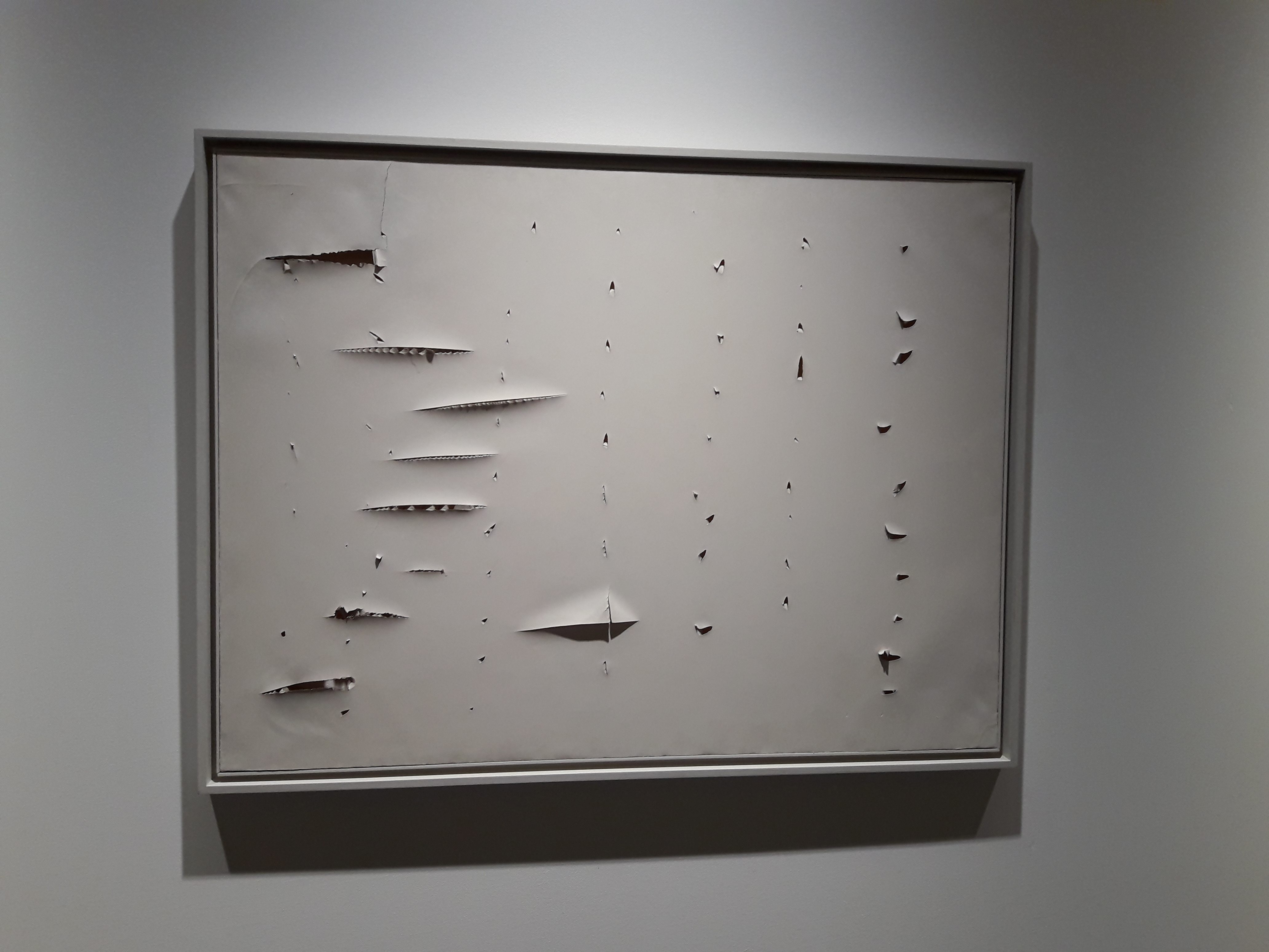 Obra de Lucio Fontana