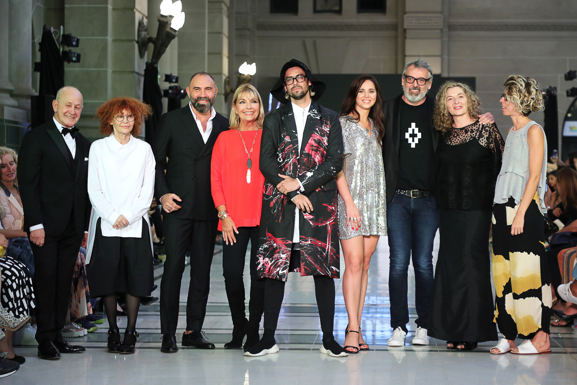 Fueron en total 13 diseñadores y 45 modelos que formaron parte de “Retiro está de moda”, con el objetivo de vincular la moda con la estación de ferrocarriles