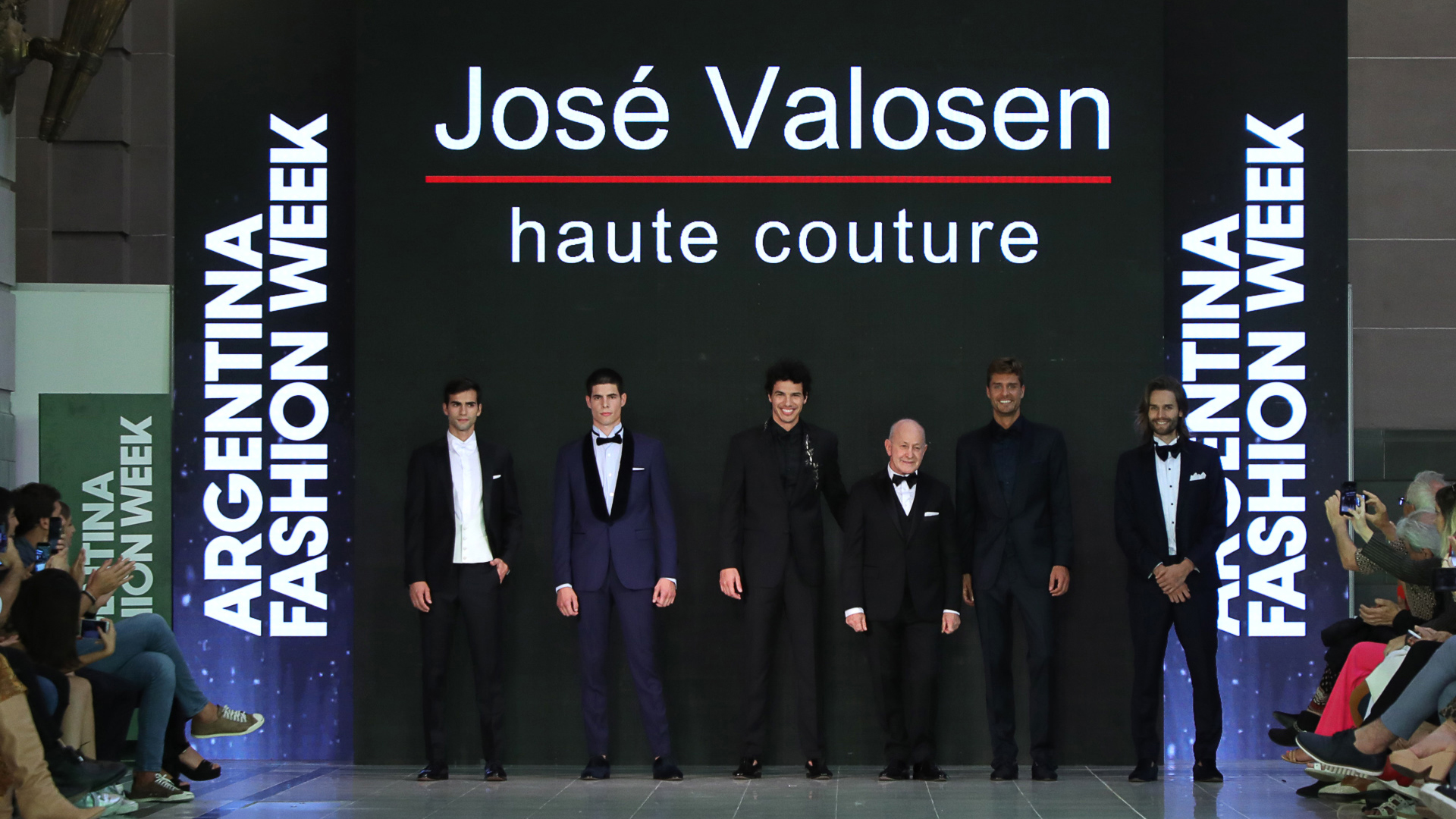 La marca de sastrería masculina de alta costura José Valosen participó de “Retiro está de moda” en el marco de Argentina Fashion Week