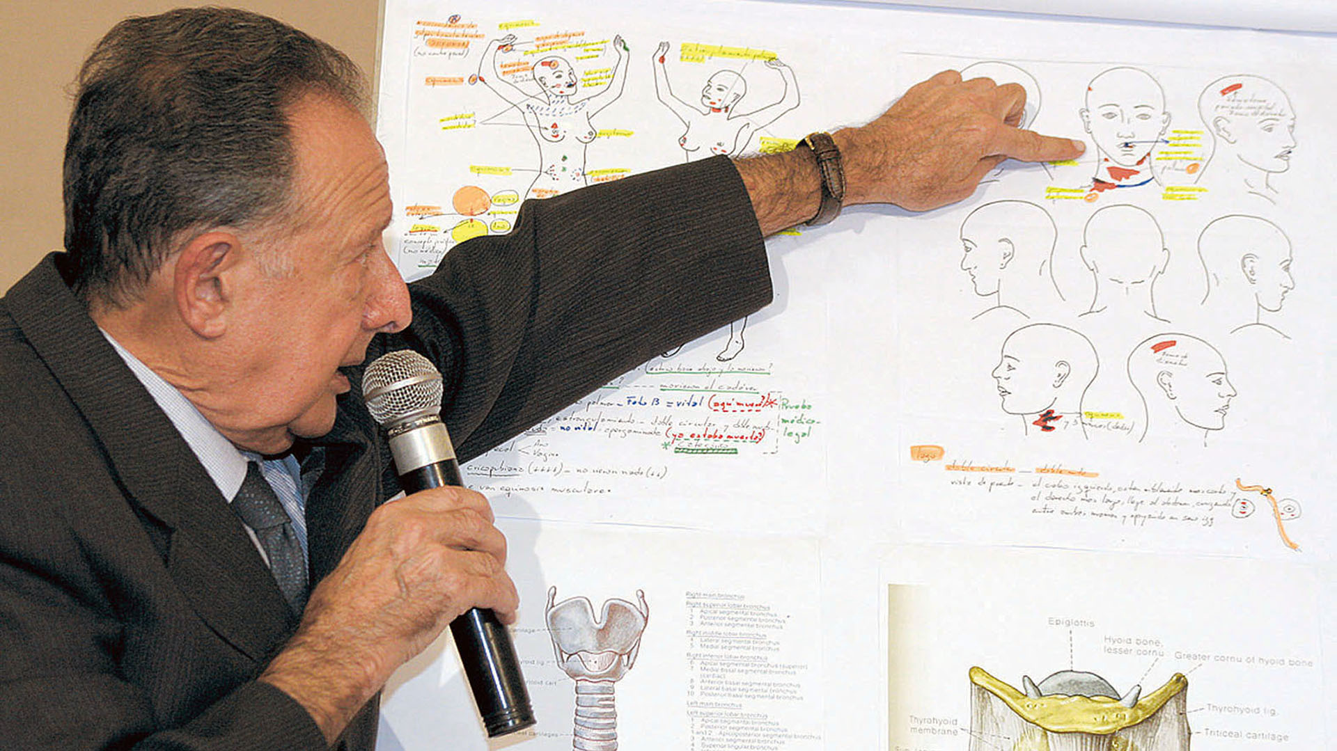 Osvaldo Raffo fue perito y explicó el caso Dalmasso. Estaba convencido sobre quién era el criminal, pero se llevó el secreto a la tumba (Foto: NA)