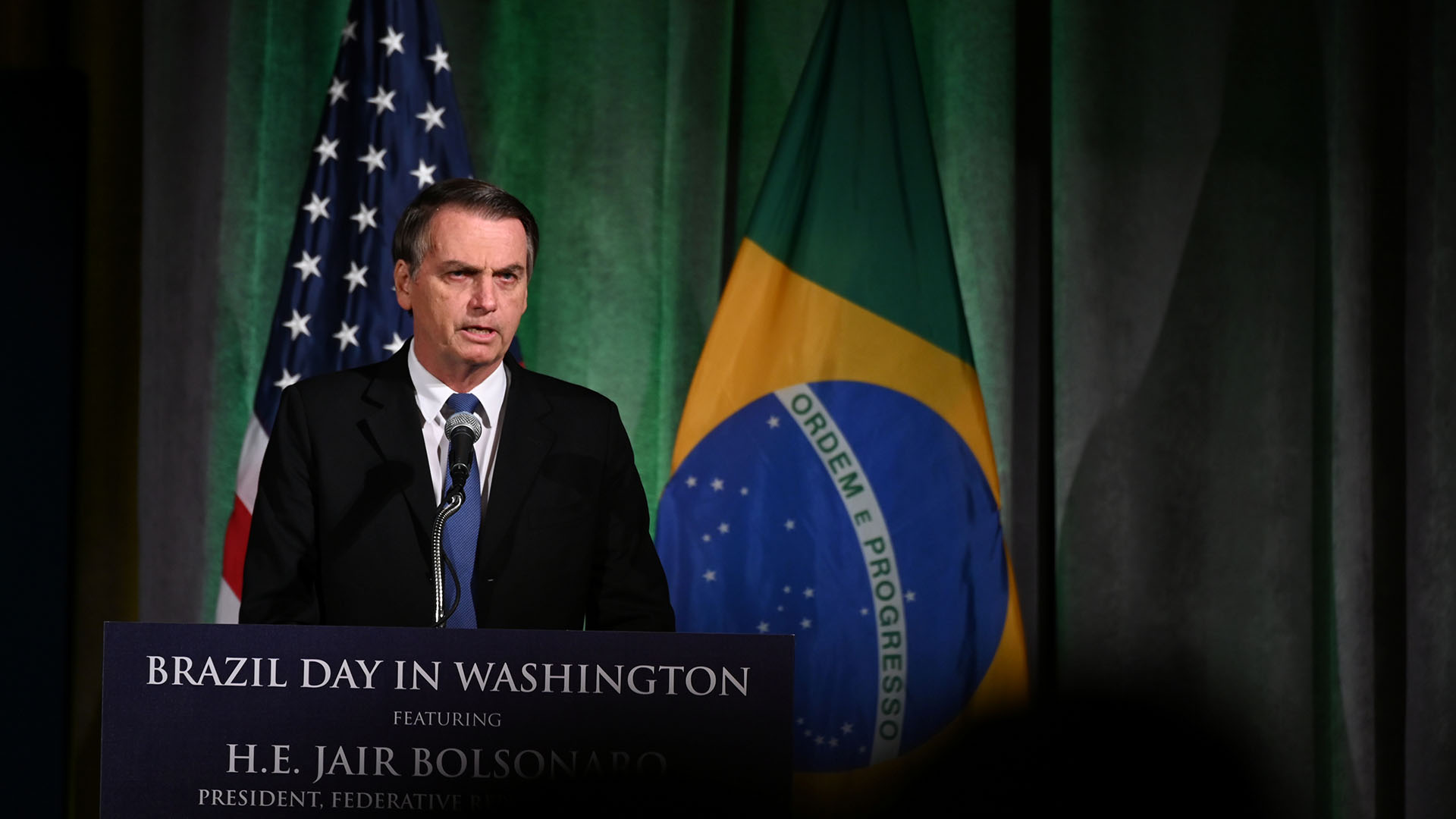 Bolsonaro se reunirá el martes con Trump (REUTERS/Erin Scott)