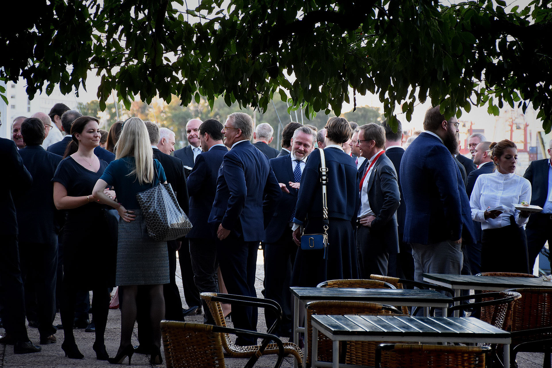 Acompañaron al evento a su majestad la Reina y su hijo el príncipe heredero una delegación de 30 empresas. Se trata de compañías líderes de los sectores de agronegocios (alimentos, maquinaria agrícola), energías renovables (agua, biogás, entre otras) y salud