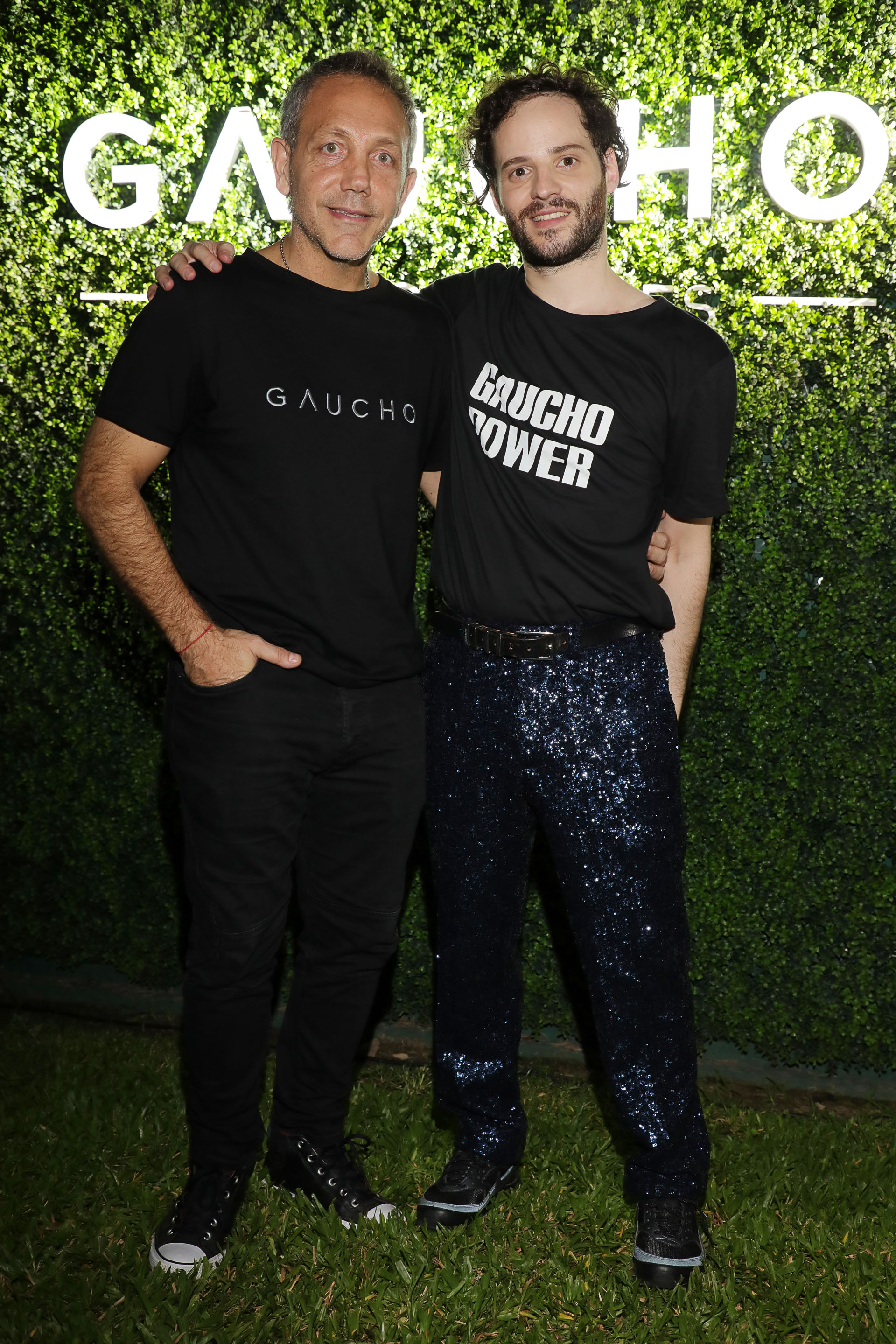 Guillermo Azar con Santiago Gallo Director Creativo de Gaucho Buenos Aires