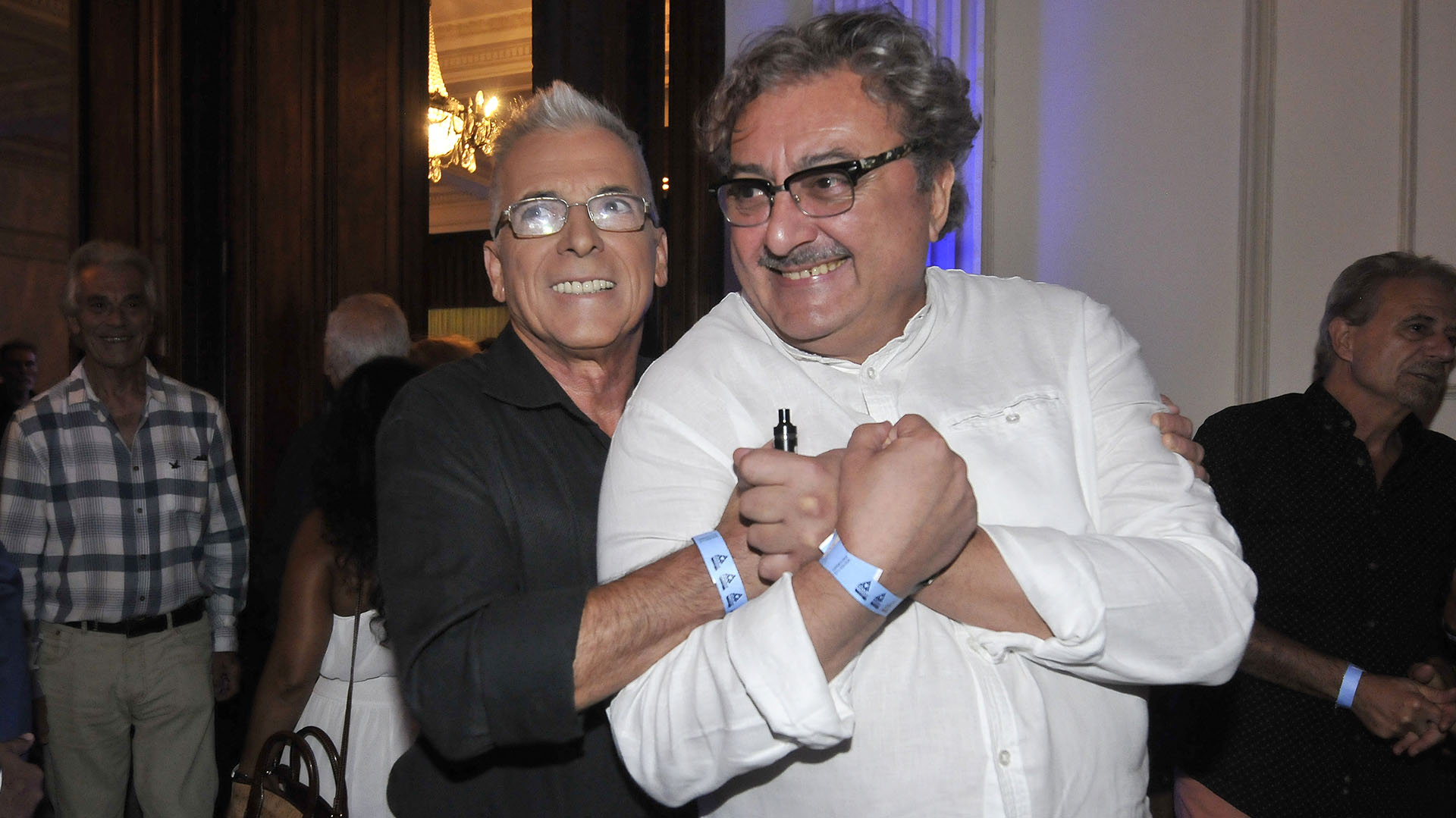 Gerardo Romano y Claudio Rissi