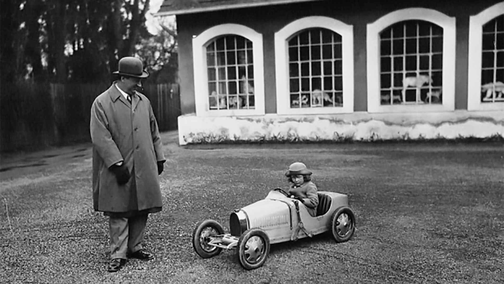 Bugatti Baby, el juguete original que fue el regalo de cumpleaños de Roland.