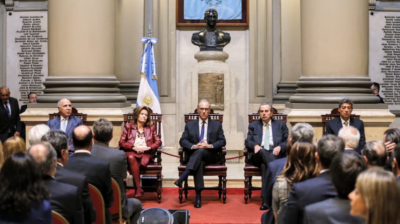 Los integrantes de la Corte Suprema de Justicia de la Nación