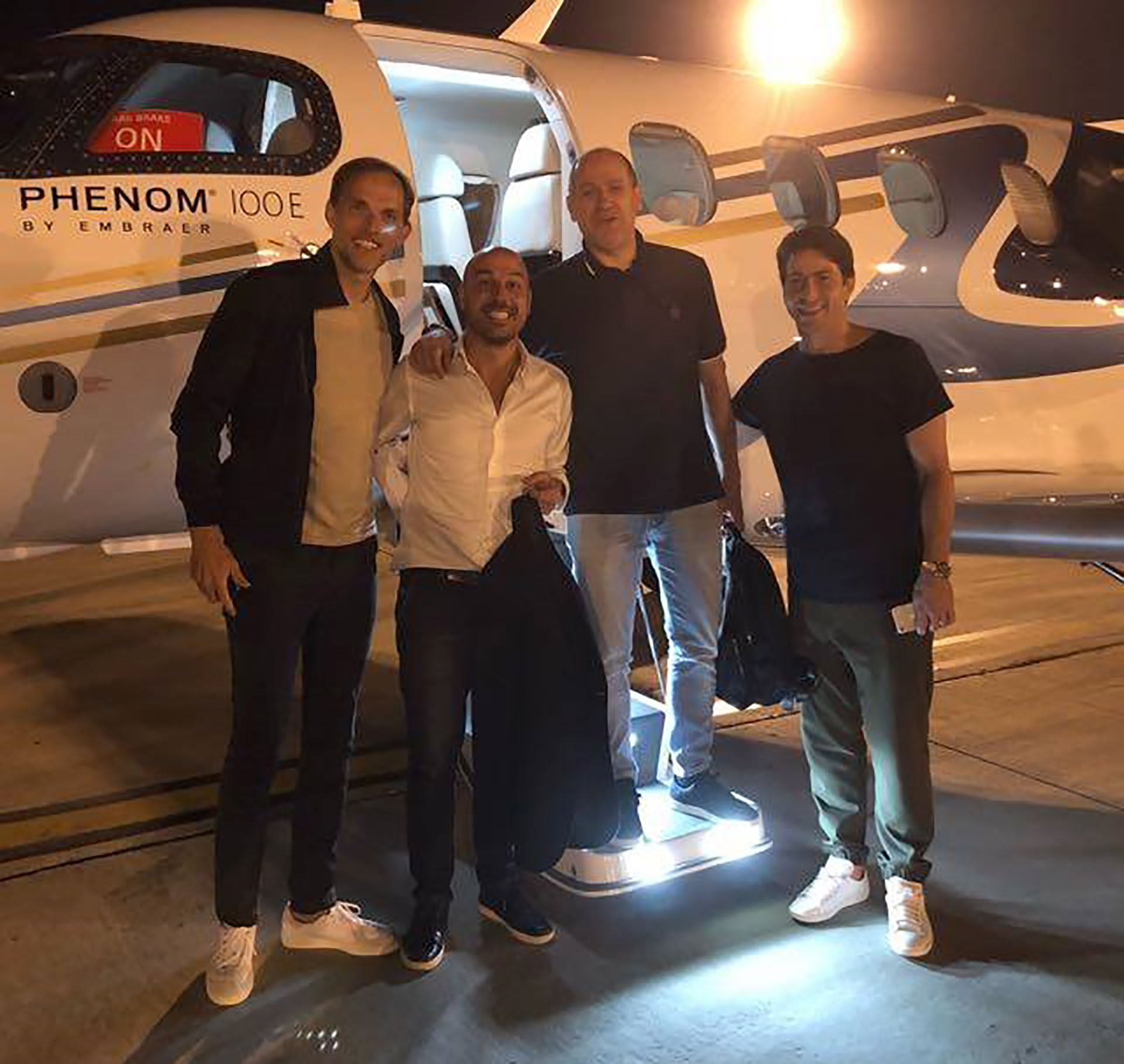 Luis Marcos Ferrer junto a Thomas Tuchel, factor fundamental para que Ángel Di María se quede en el PSG y tenga esta brillante temporada