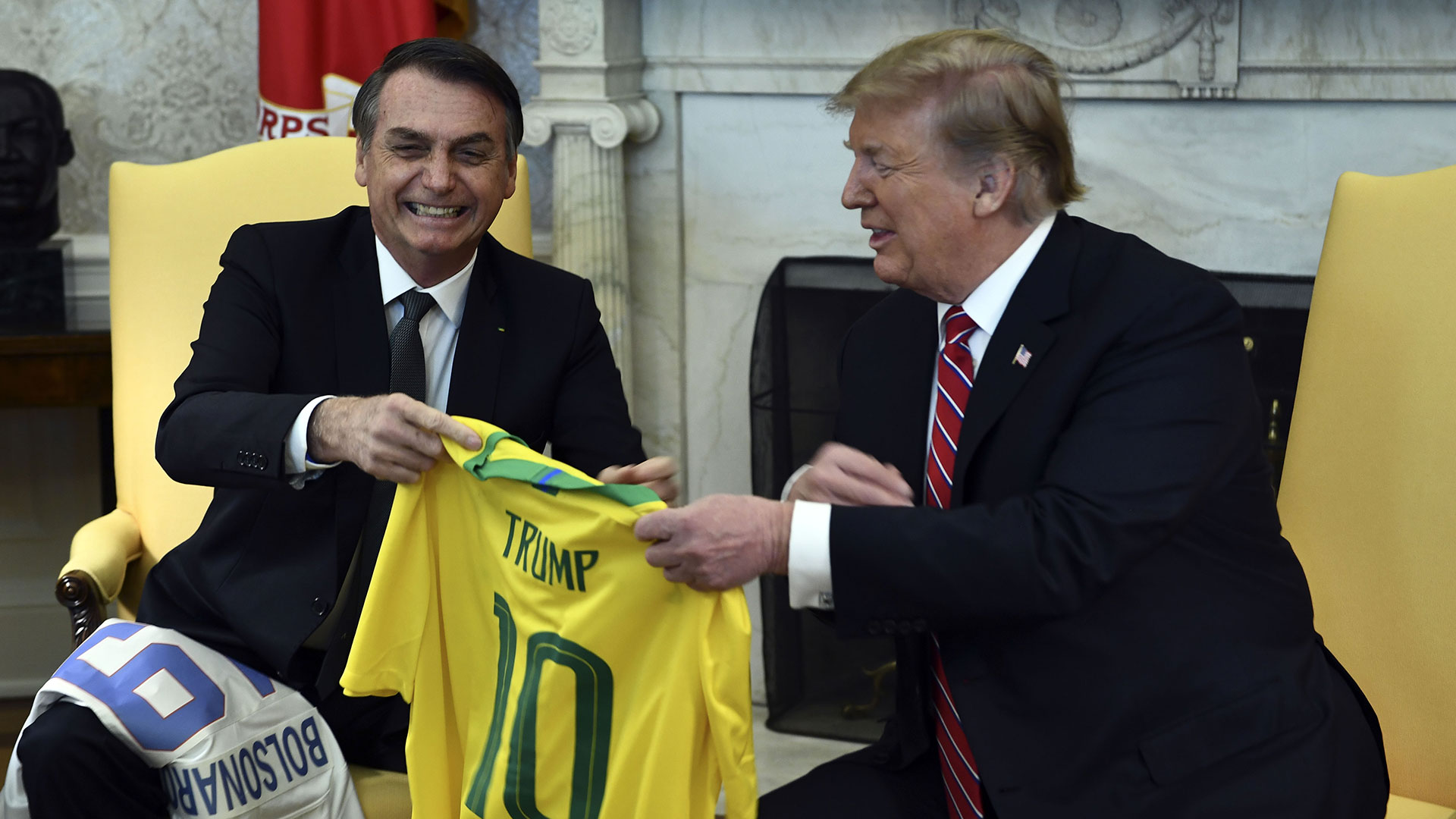 Bolsonaro ha demostrado buena sintonía con líderes mundiales como Trump y Netanyahu (Foto: AFP)