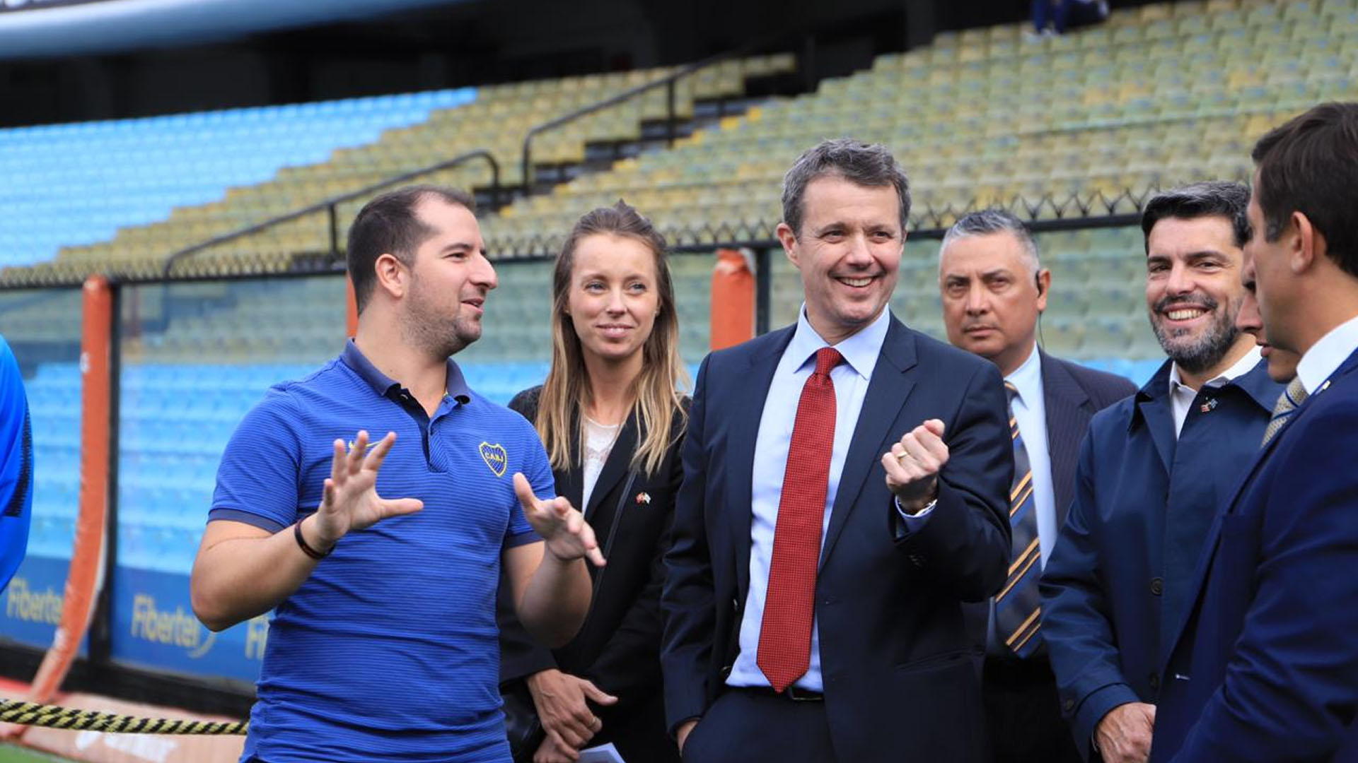 Federico preguntó particularidades sobre el club y el legendario estadio de Boca