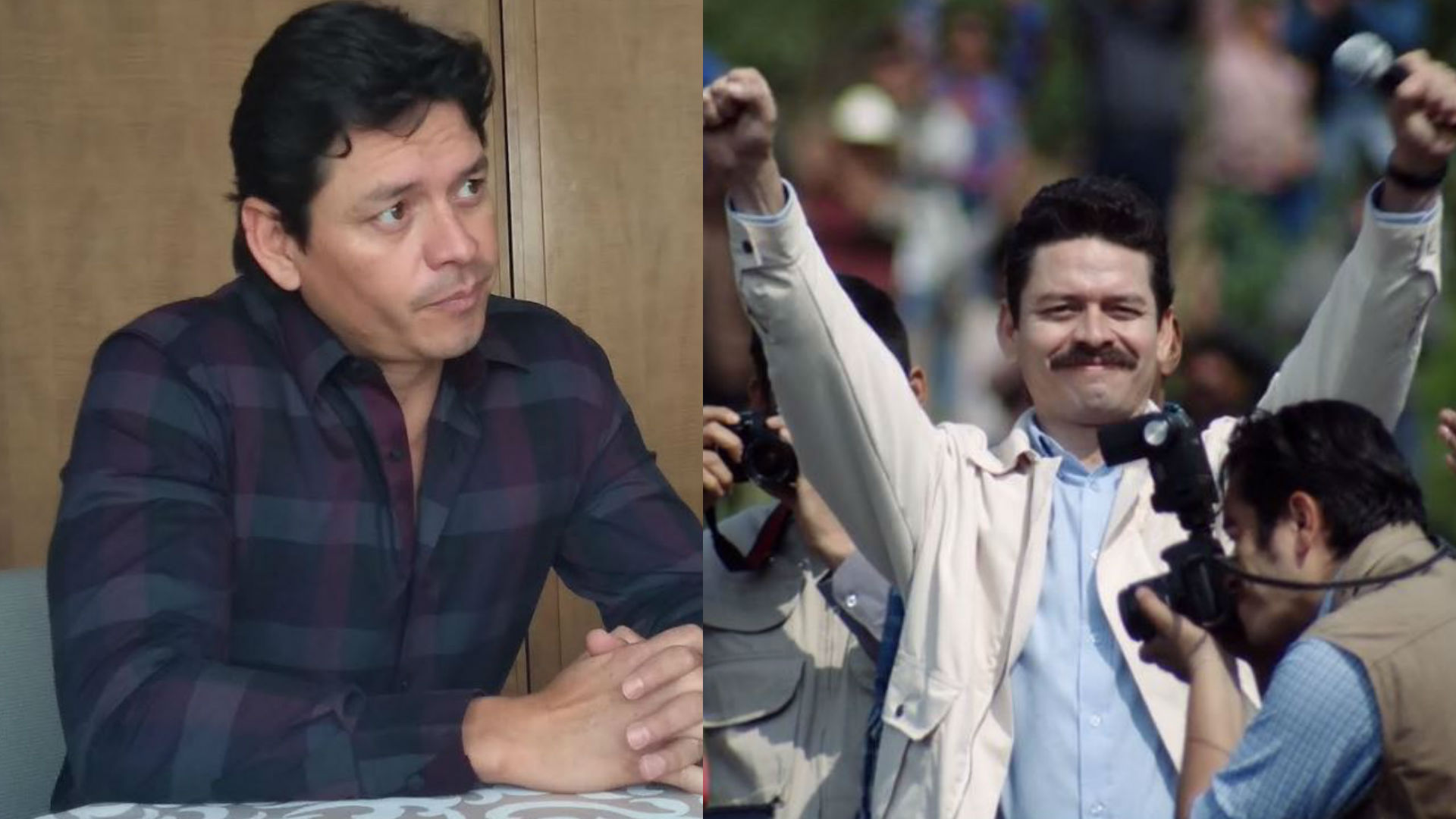 Para interpretarlo, Jorge A. Jiménez no tuvo contacto con la familia de Luis Donaldo Colosio (Foto: Netflix)