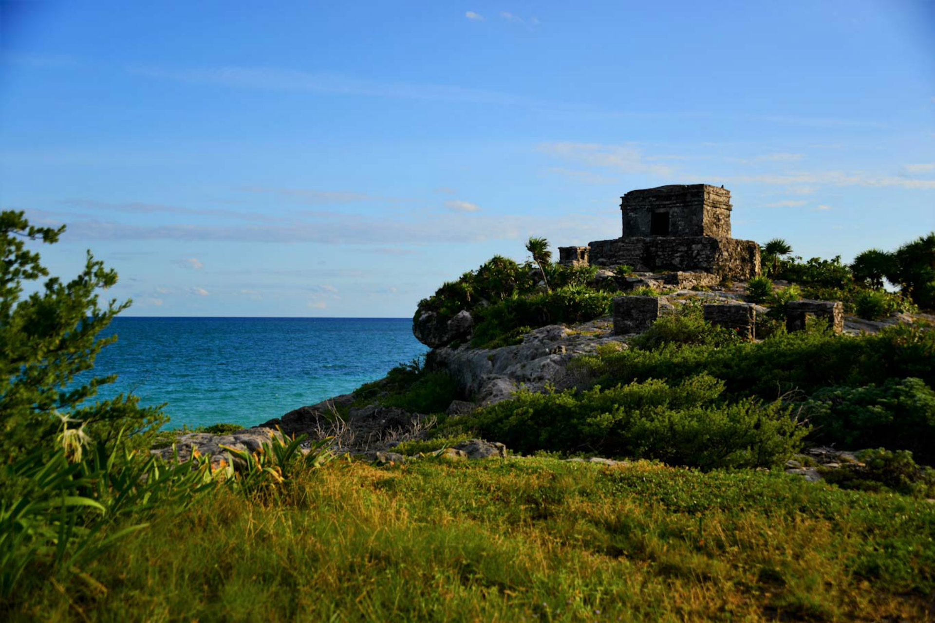 Tulum es otro de los destinos populares en equinoccio (Foto: Mauricio Marat/ INAH)