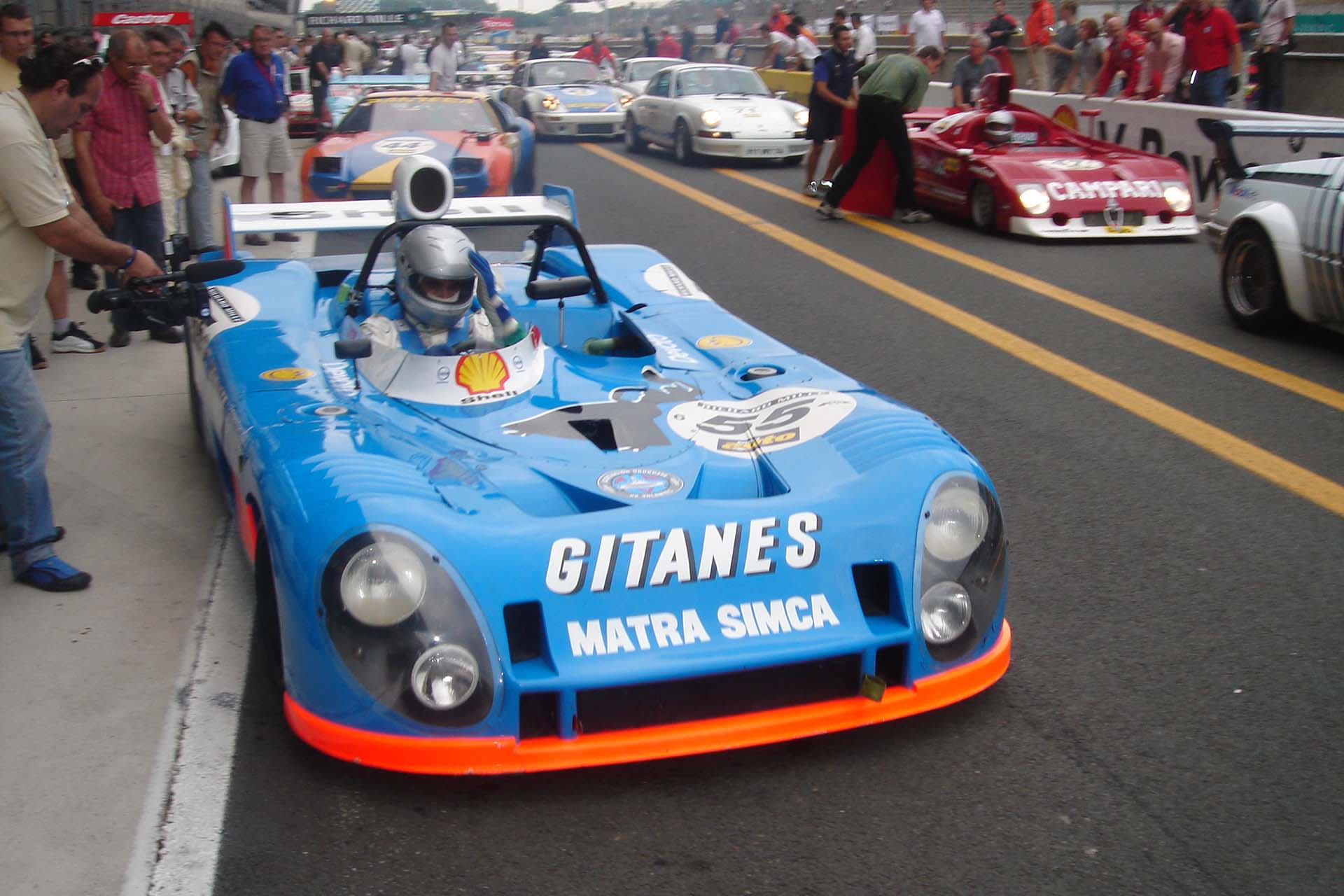 Fernando Parrado también participó en una carrera de autos clásicos de las 24 Horas Le Mans: “Me gusta todo lo que sea carrera de autos… y por supuesto el MotoGP…”