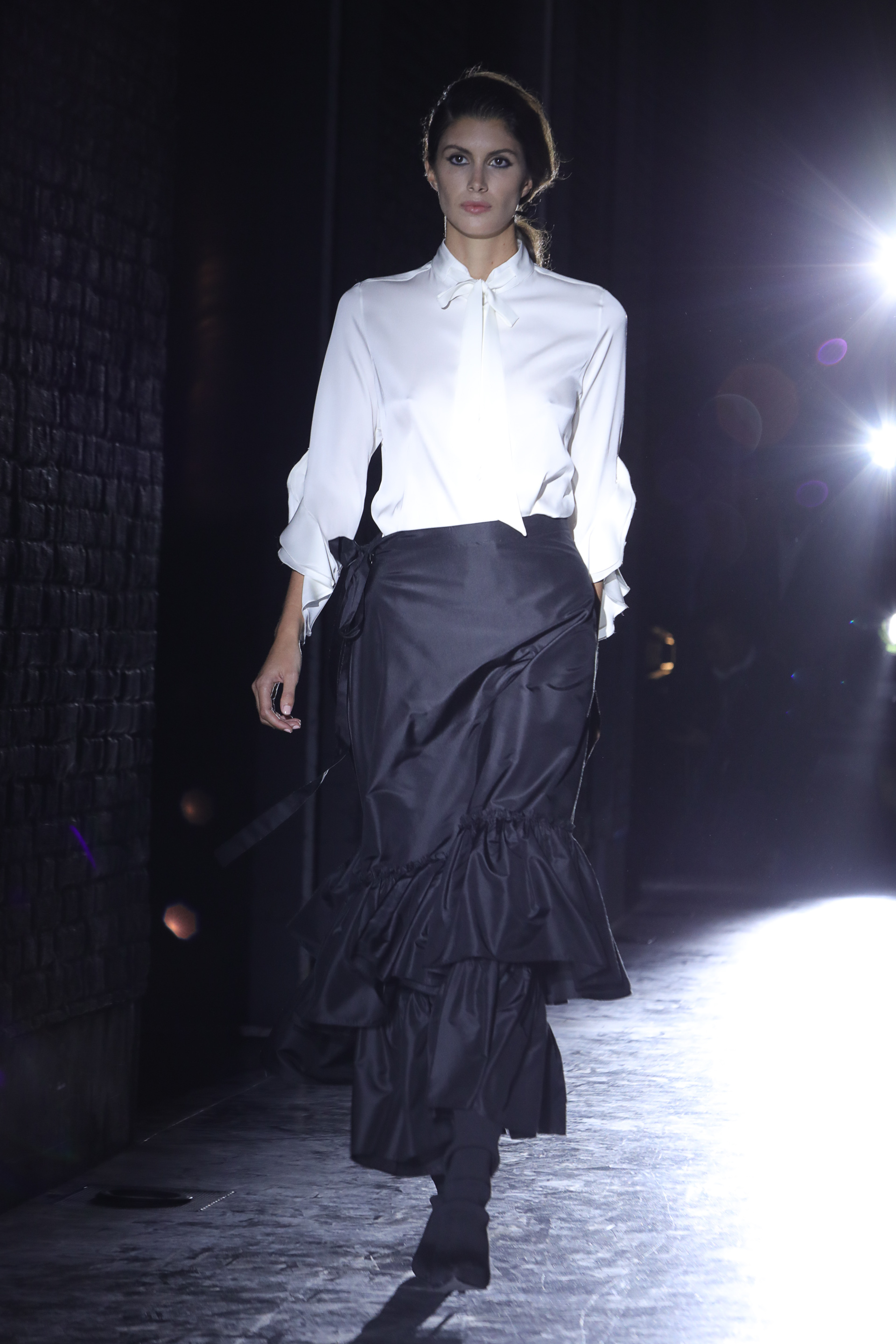 Blanco y negro, el binomio infaltable de la moda